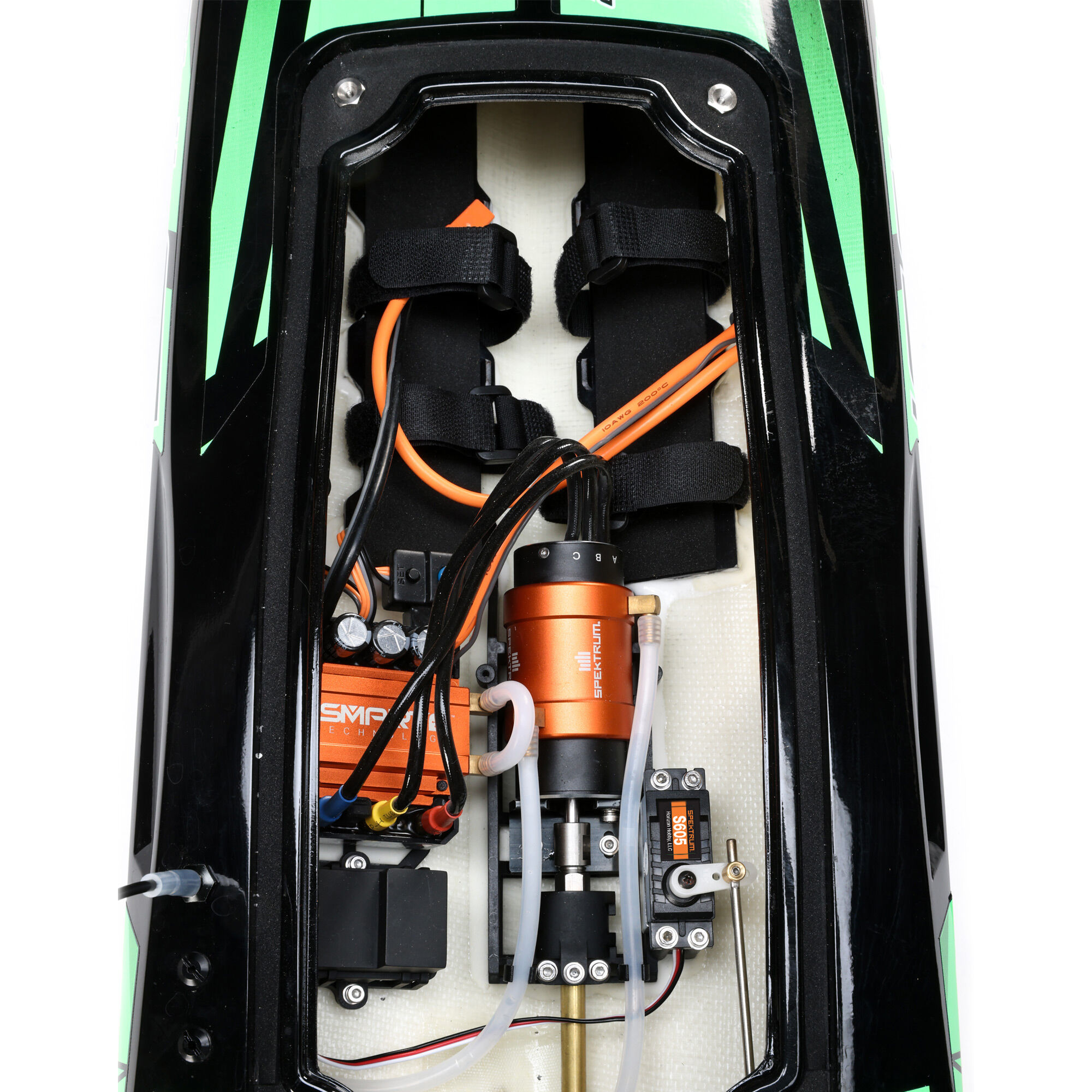 Pro Boat Impulse 32" Brushless Deep-V RTR with Smart, Black/Green