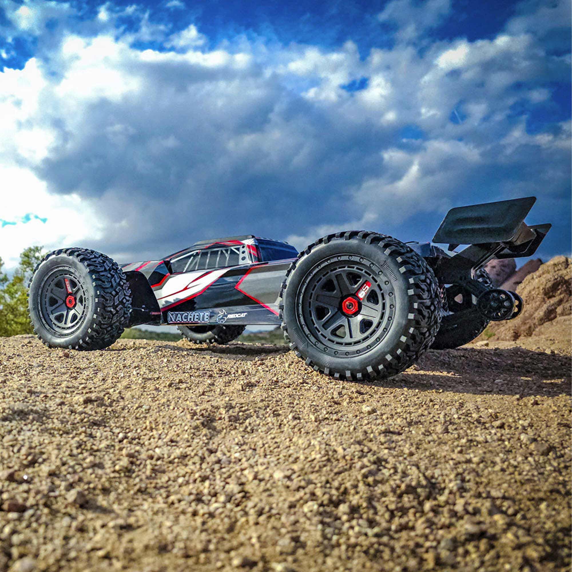 Redcat Racing 1/6 Machete 6S Brushless Electric Monster Truck, Black
