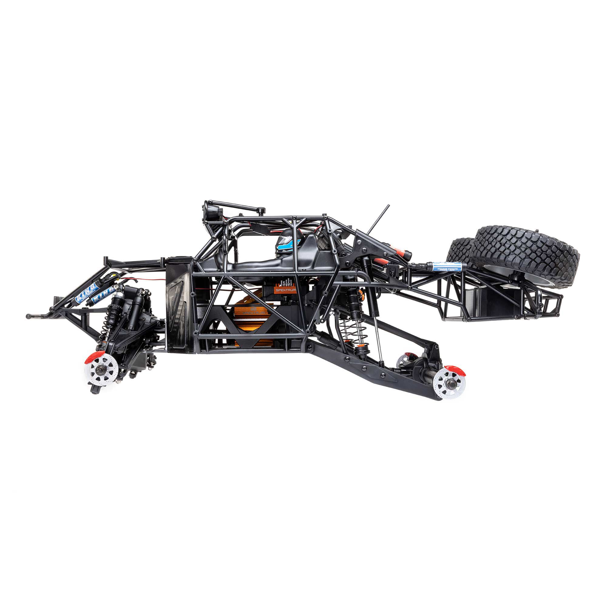 Losi 1/10 Baja Rey 2.0 Ford Raptor Method 3S 4X4 RTR Brushless, Blue