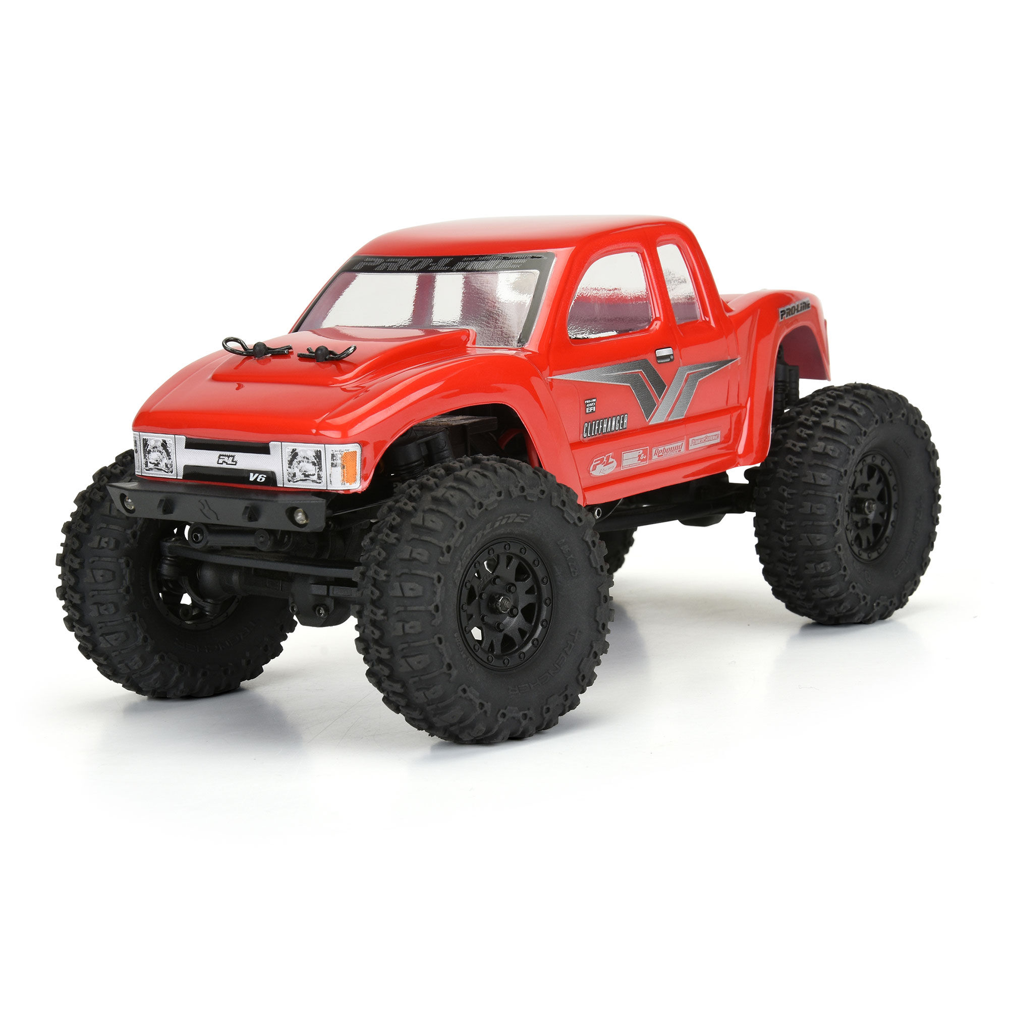 Pro-Line Racing 1/24 Trencher F/R 1.0" Tires Mounted 7mm Black Impulse (4): SCX24