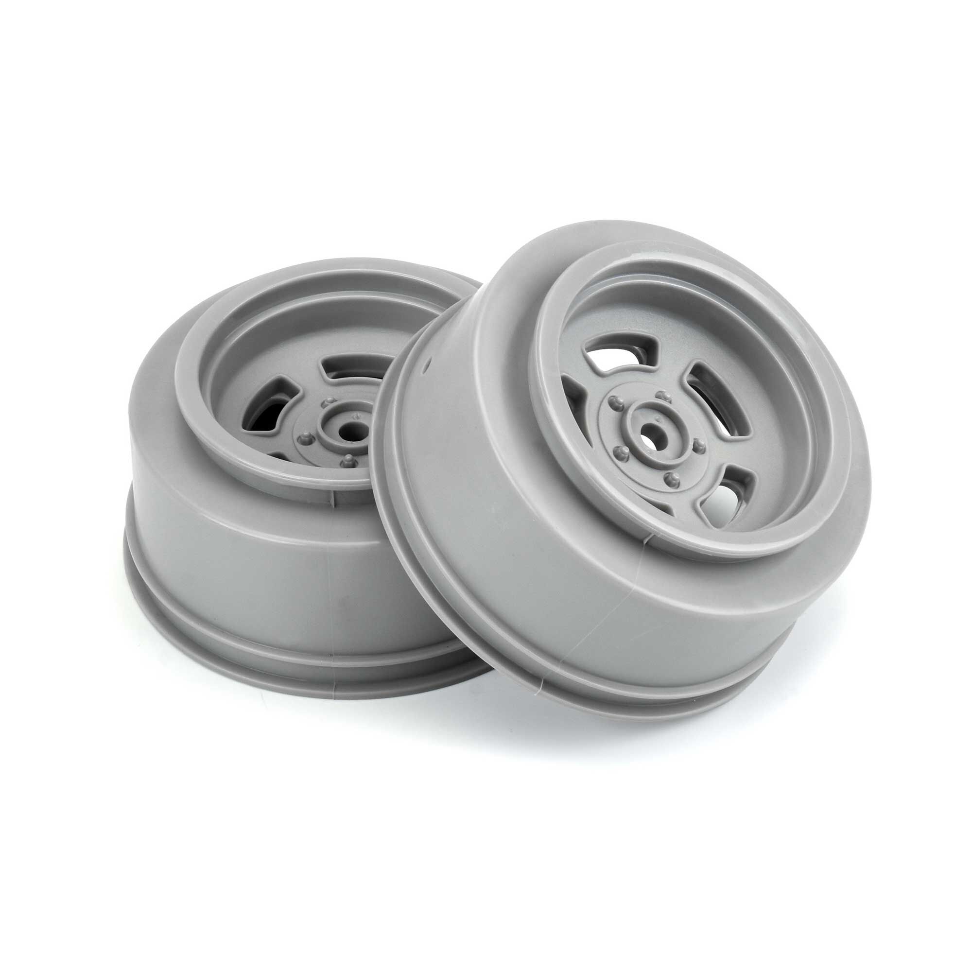 Pro-Line Racing 1/10 Slot Mag Drag Spec Rear 2.2"/3.0" 12mm Drag Wheels (2) Gray