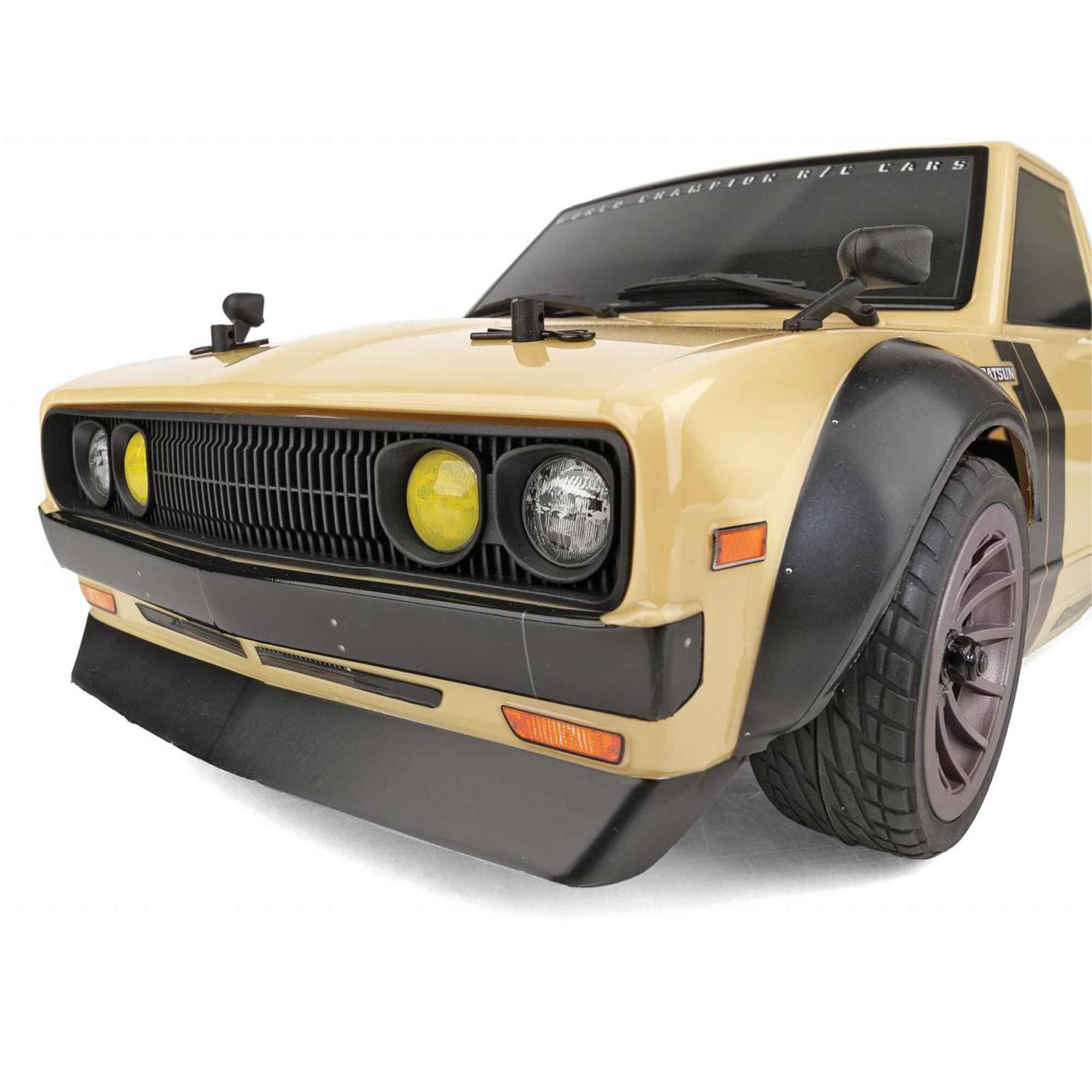 Team Associated 1/10 Apex2 Sport Datsun 620 RTR, LiPo Combo