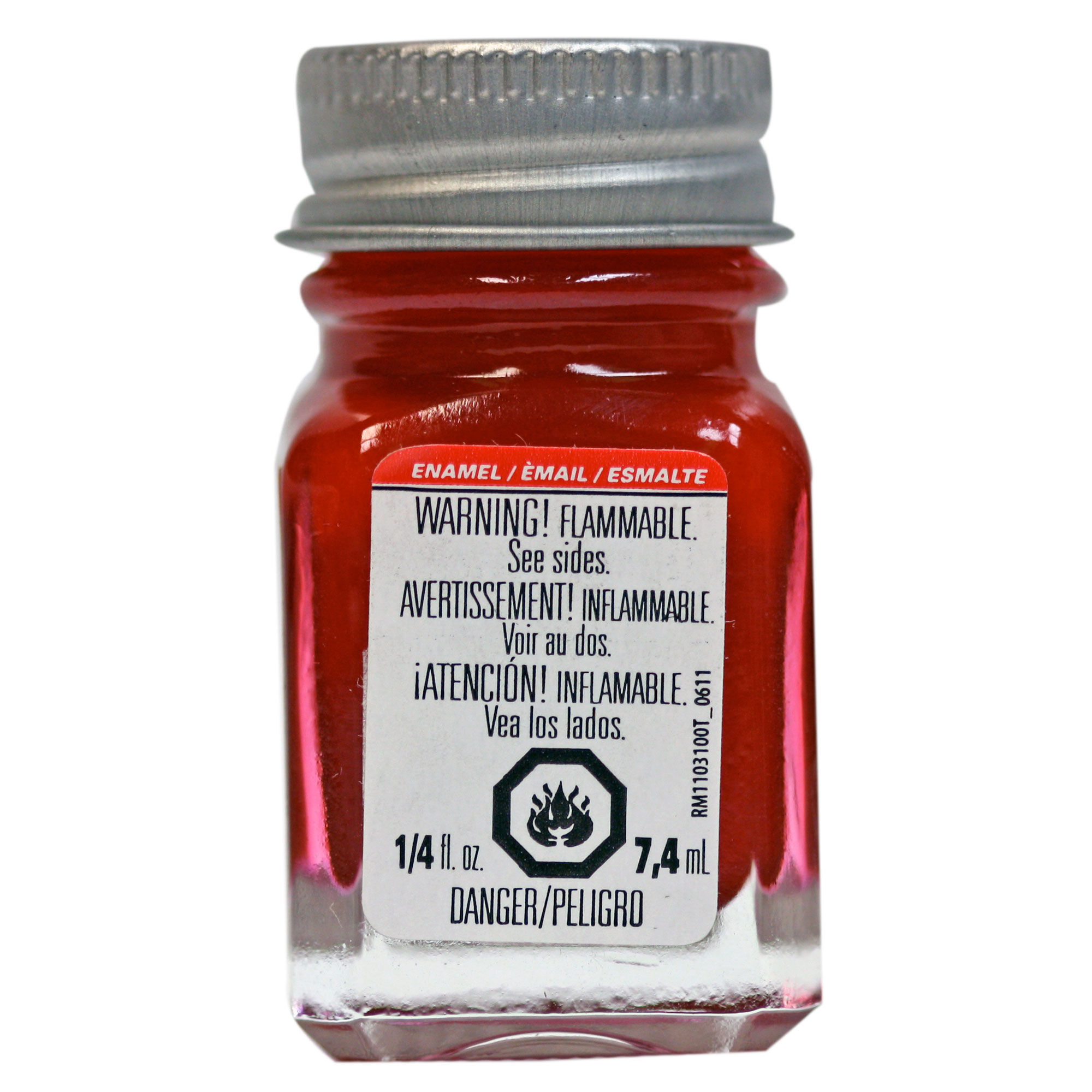 Testor Corp. Enamel 1/4 oz Metallic Red
