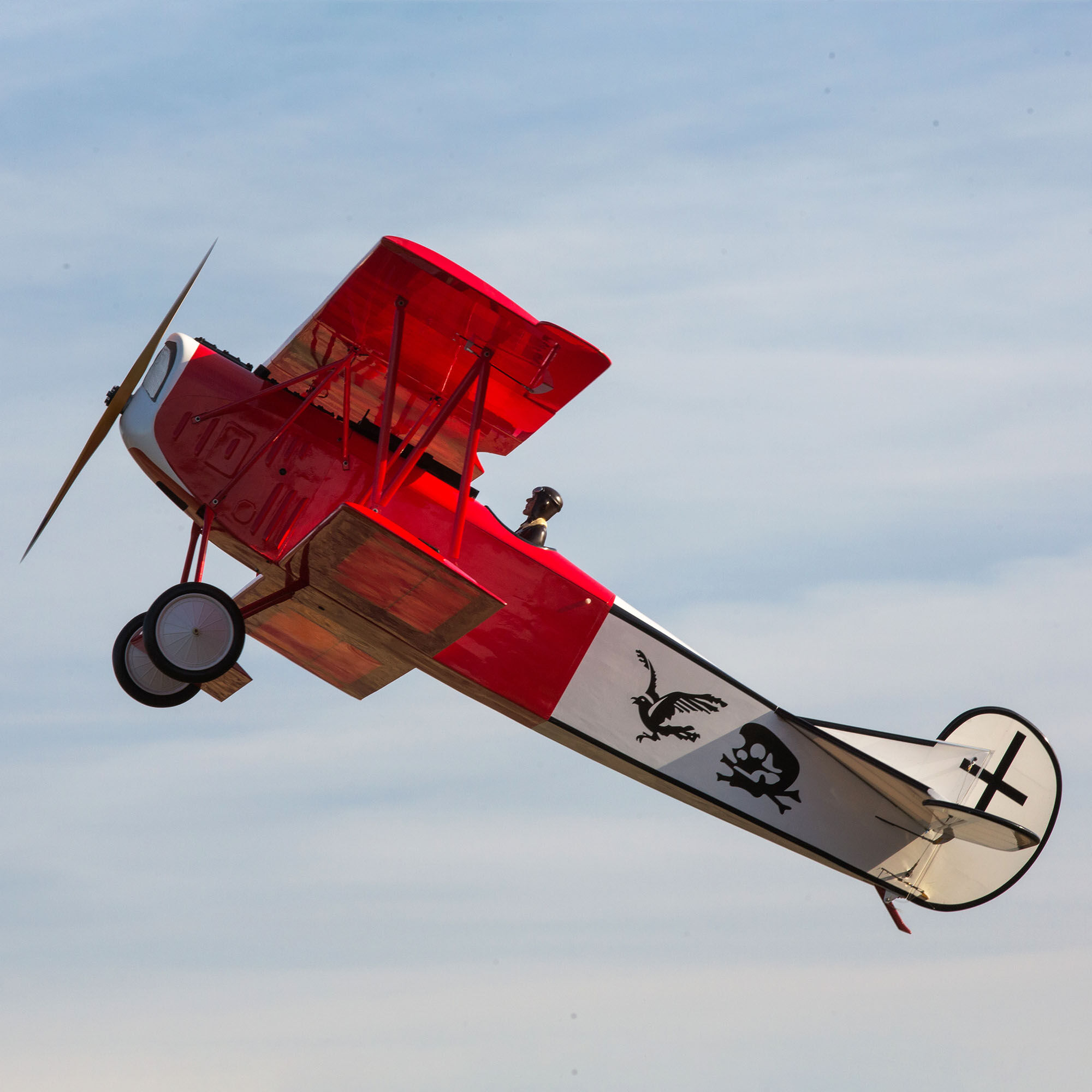 Hangar 9 Fokker D.VII 30-60cc ARF, 87"