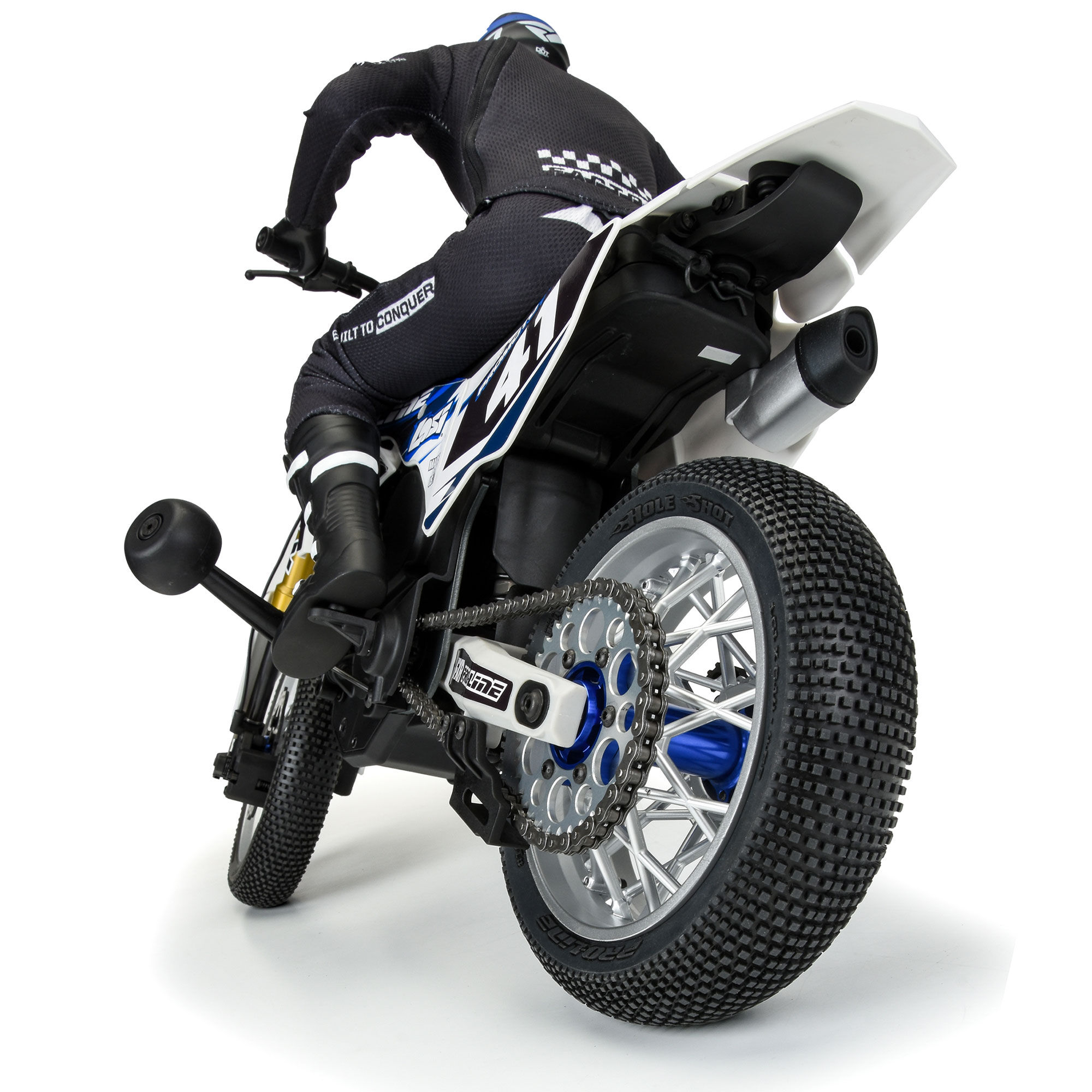 Pro-Line Racing 1/4 Hole Shot M3 Motocross Rear Tire (1): PROMOTO-MX