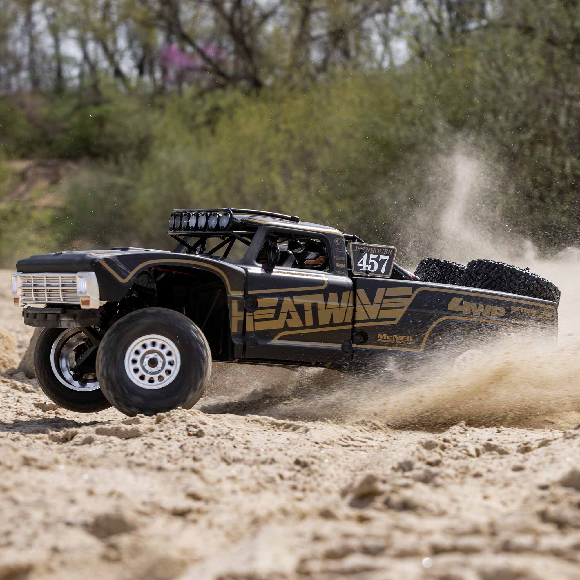 Losi 1/10 Baja Rey 2.0 Ford F100 Isenhouer Brothers 3S 4X4 RTR Brushless, Black