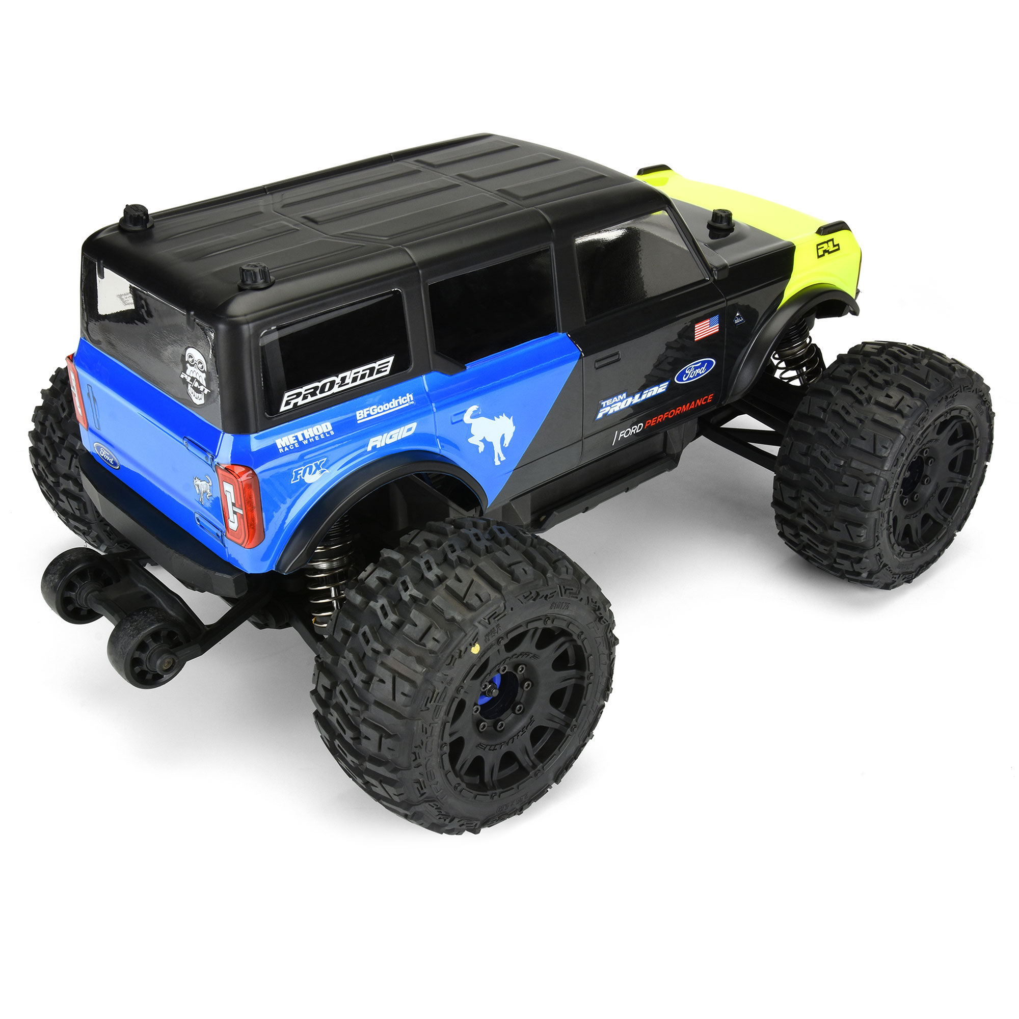 Pro-Line Racing 1/8 2021 Ford Bronco Clear Body: MAXX, E-REVO 2.0