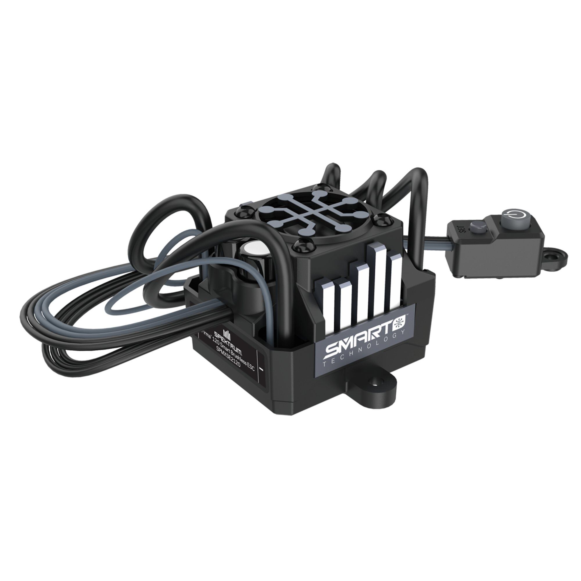 Spektrum Accessories Firma 120A Black Edition Brushless Smart ESC, 3S-4S