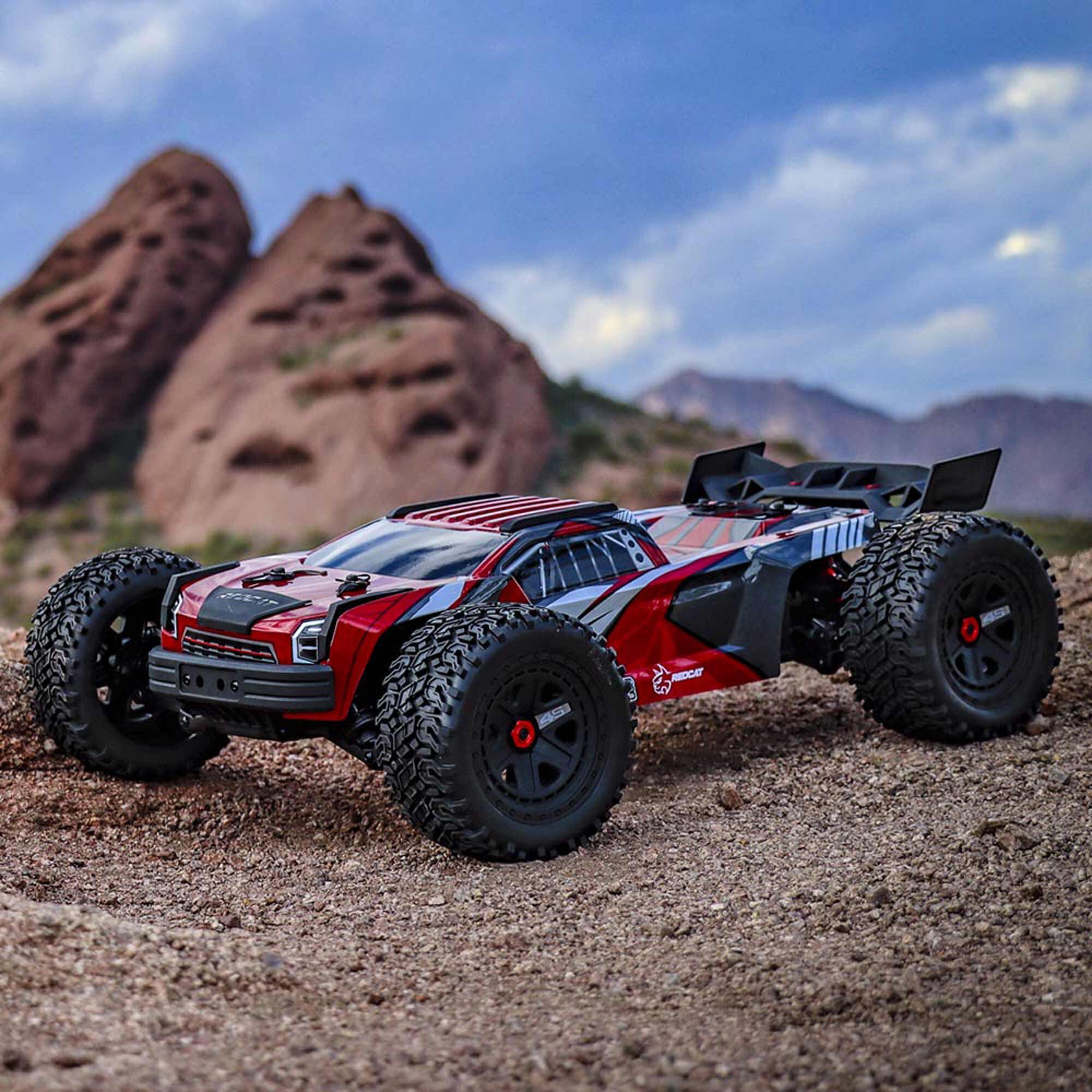 Redcat Racing 1/6 Machete 4S Brushless Electric Monster Truck, Red