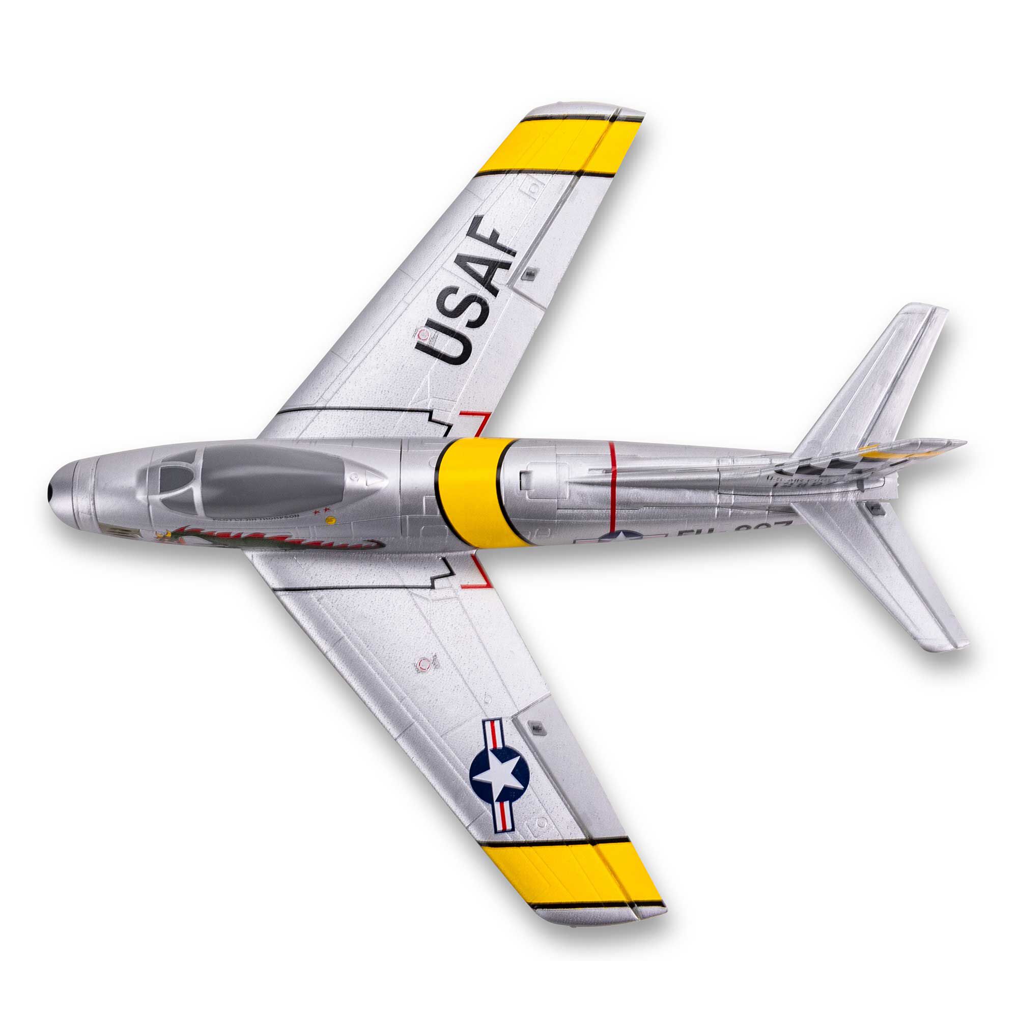 E-flite UMX F-86 Sabre 30mm EDF Jet BNF Basic with AS3X and SAFE Select