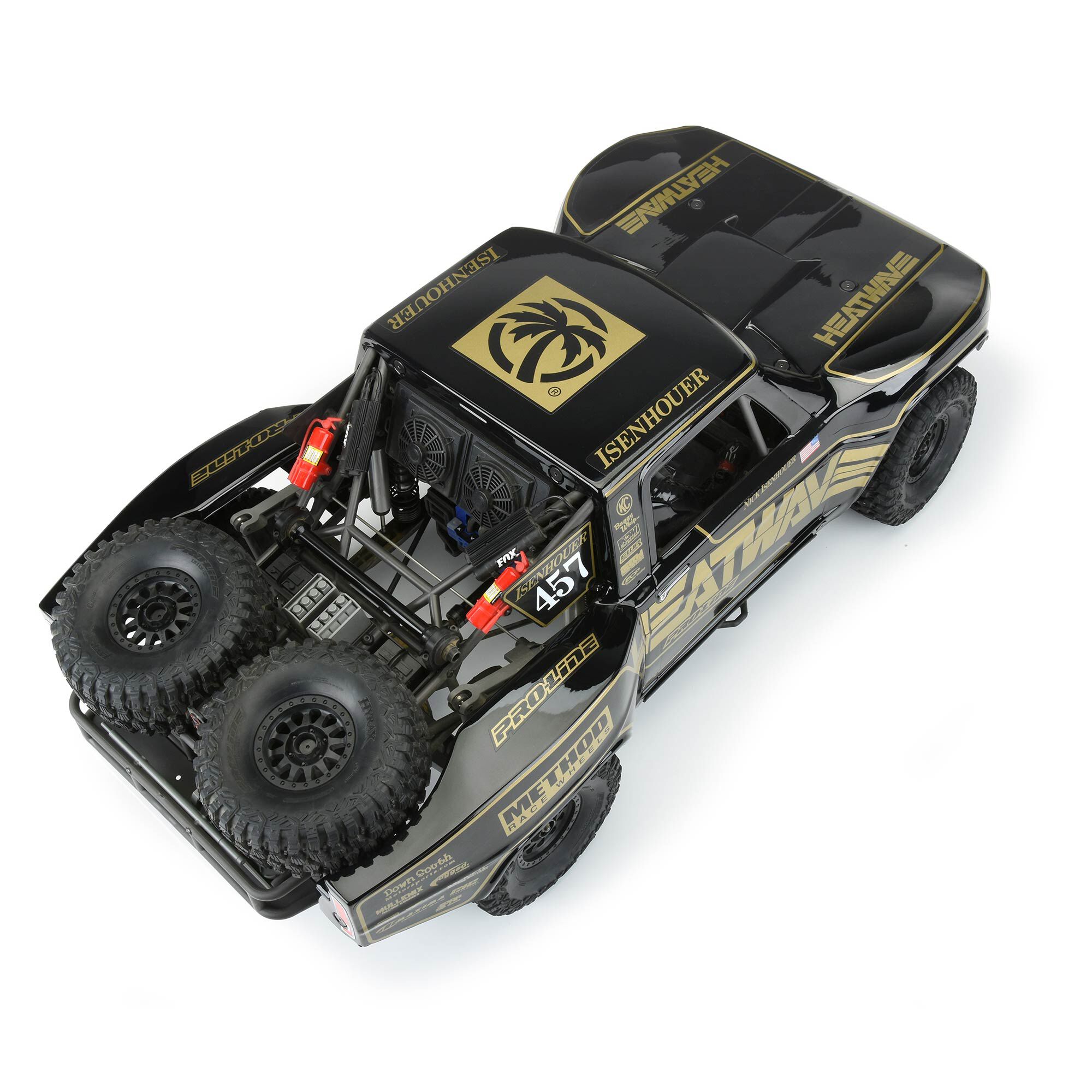 Pro-Line Racing 1/7 Pre-Cut 1967 Ford F-100 Heat Wave Black: Unlimited Desert Racer