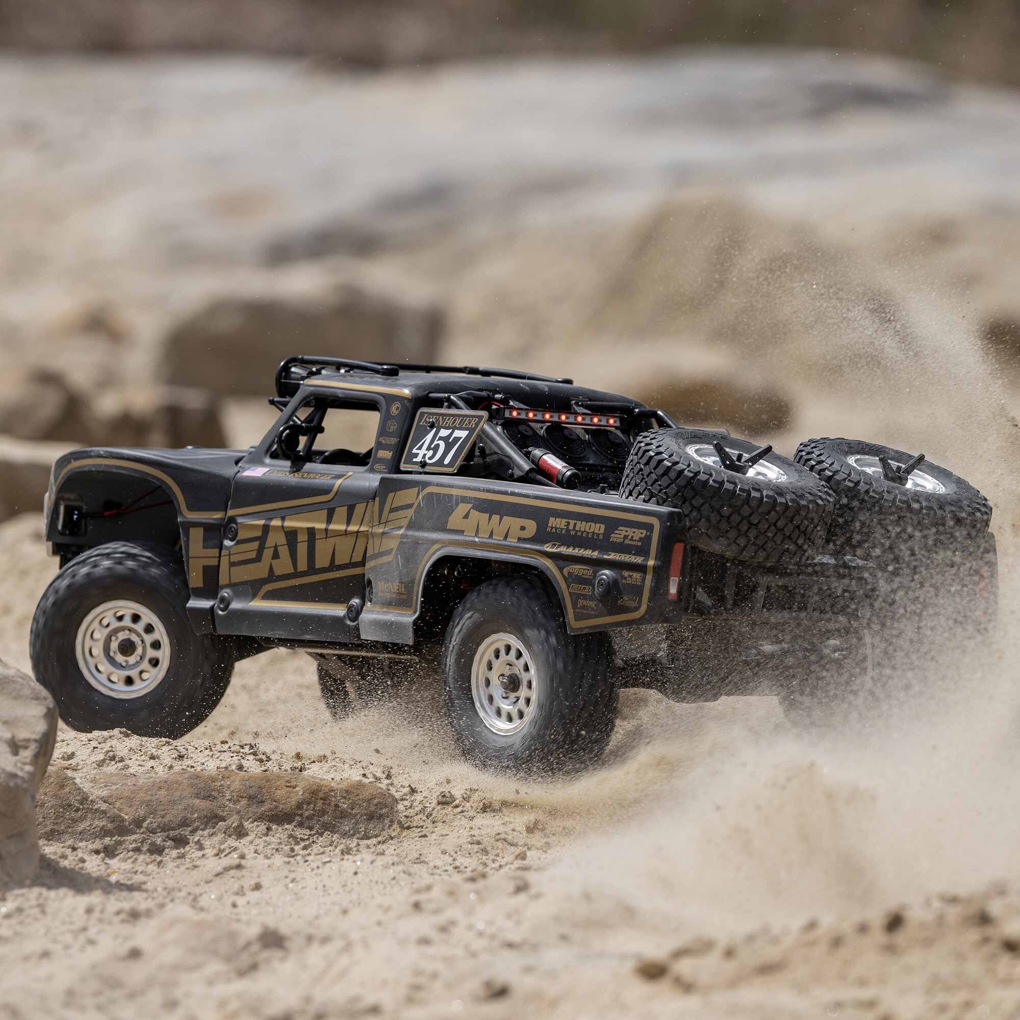 Losi 1/10 Baja Rey 2.0 Ford F100 Isenhouer Brothers 3S 4X4 RTR Brushless, Black