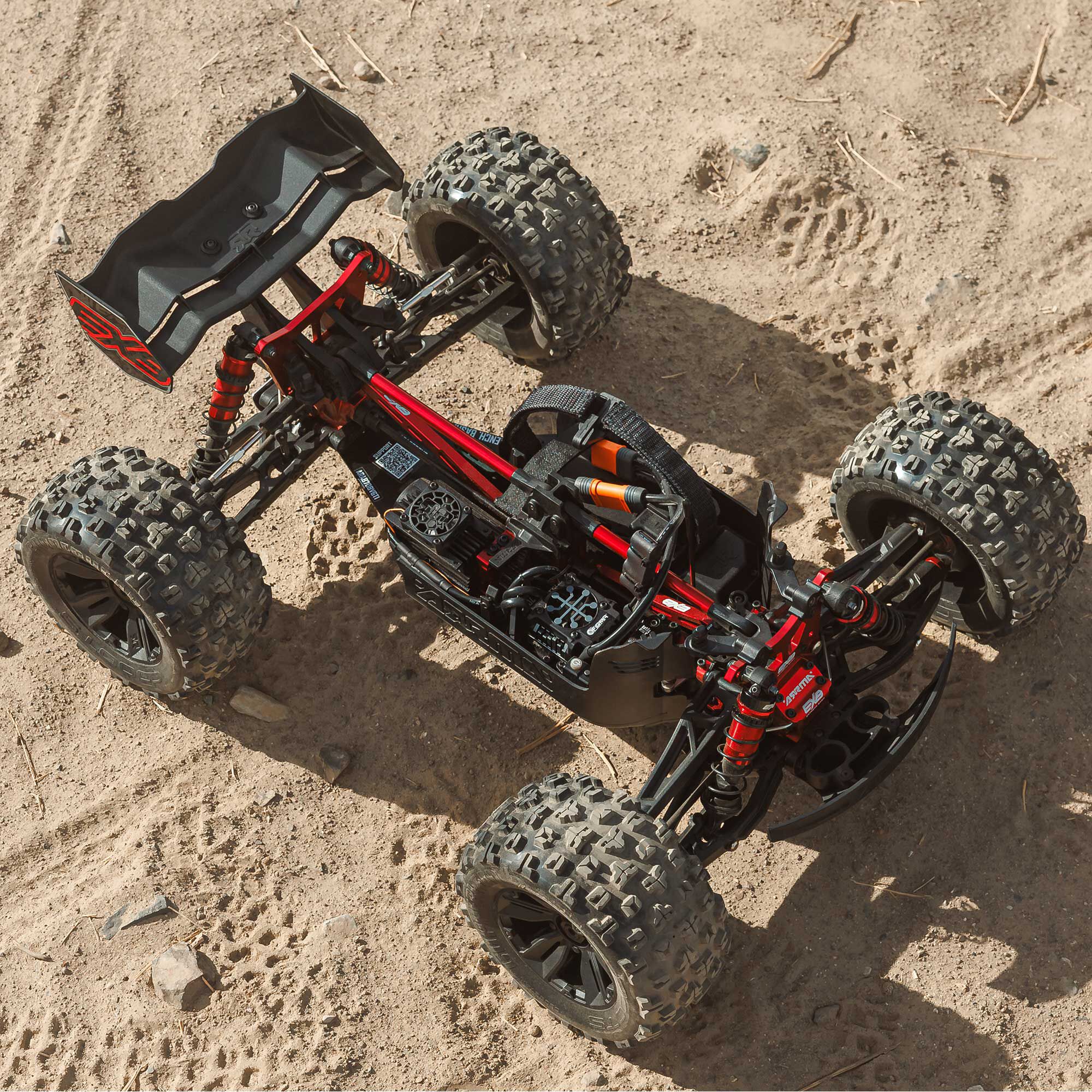 ARRMA 1/8 KRATON 6S EXB 4X4 RTR Brushless Speed Truck, BLACK