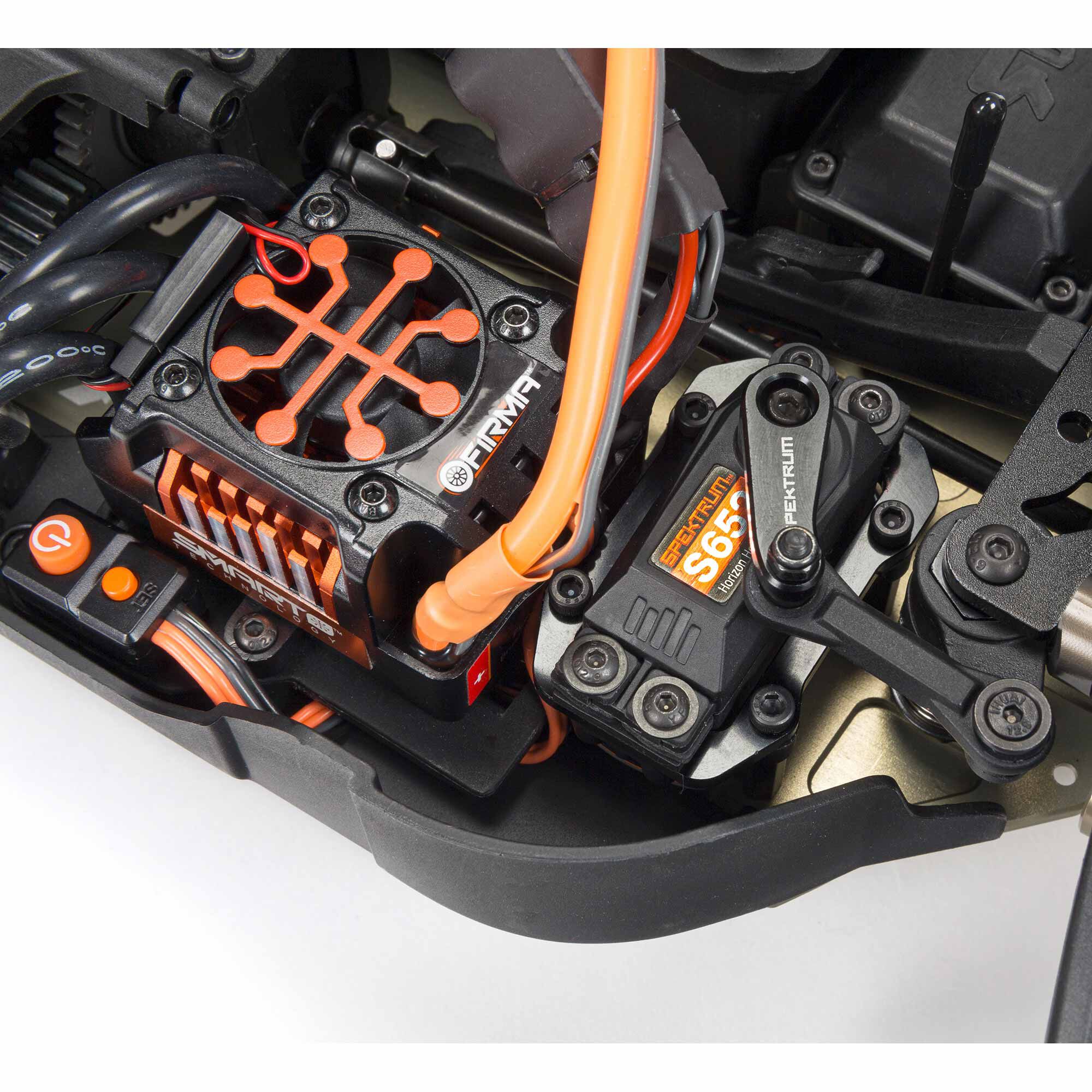 ARRMA 1/8 TYPHON 6S TLR Tuned 4X4 RTR Brushless Buggy, Red/Blue