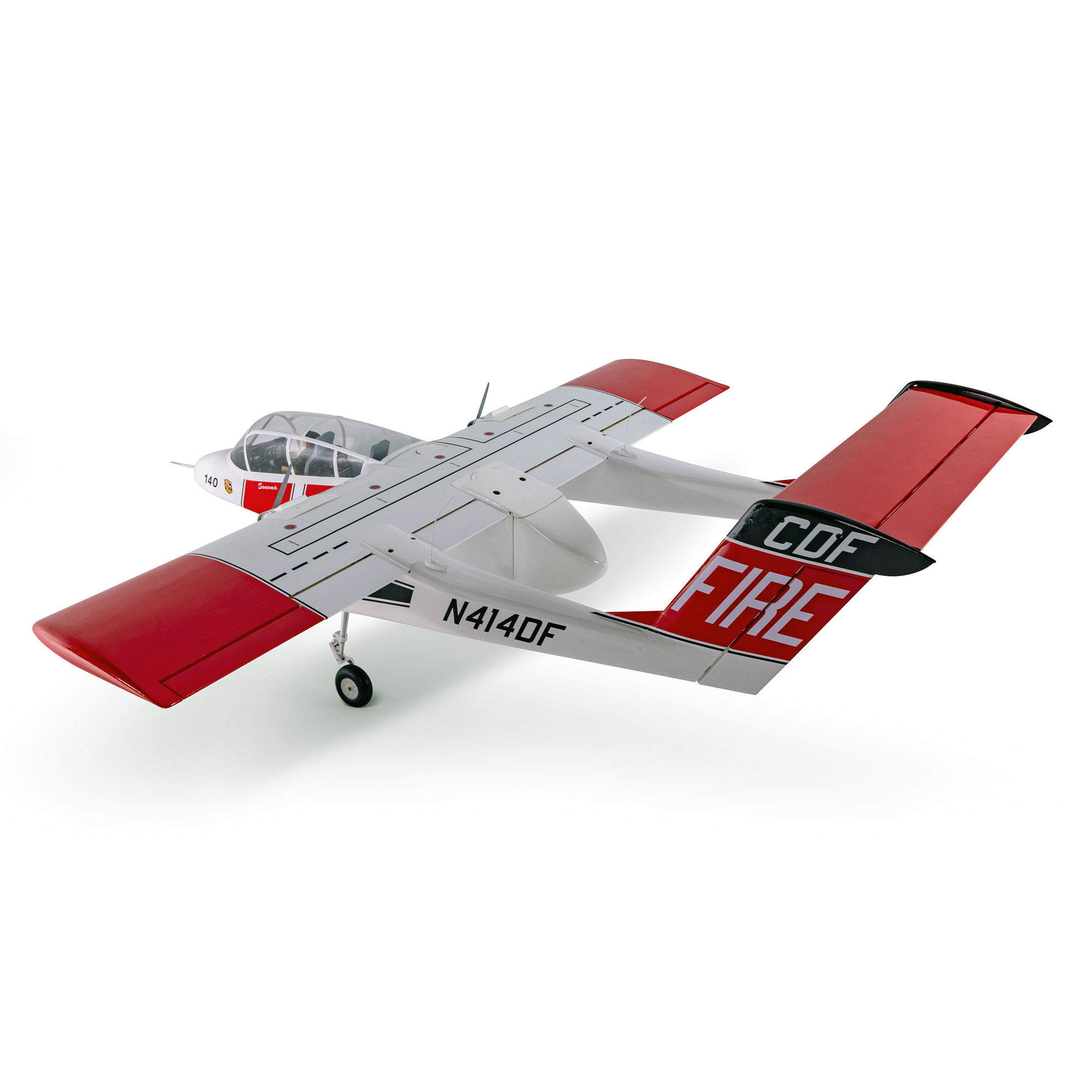 Hangar 9 OV-10 Bronco 20cc ARF with Landing Gear Set, Spektrum Avian Motors and ESCs Combo