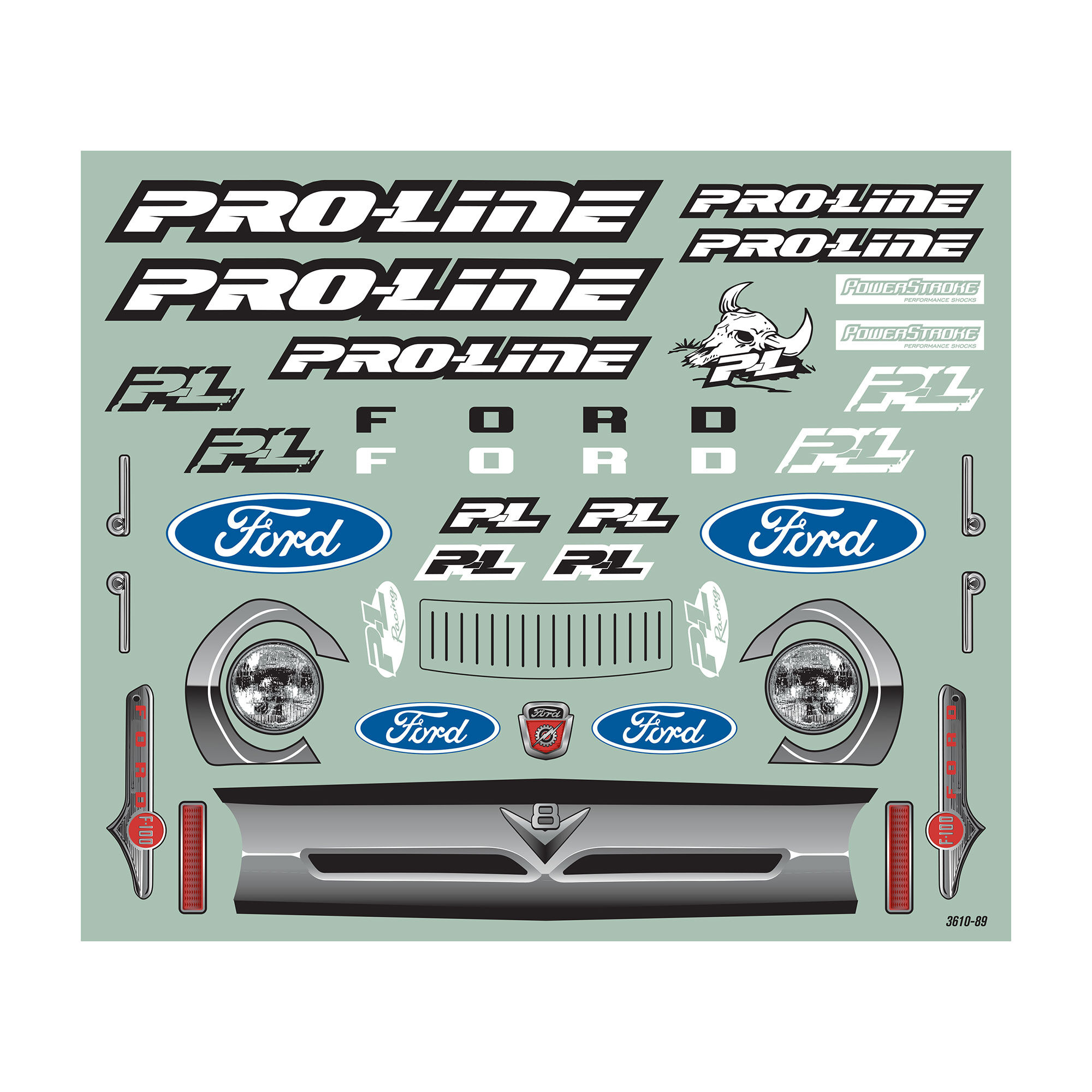 Pro-Line Racing 1/5 Pre-Cut 1956 Ford F-100 Clear Body: X-MAXX
