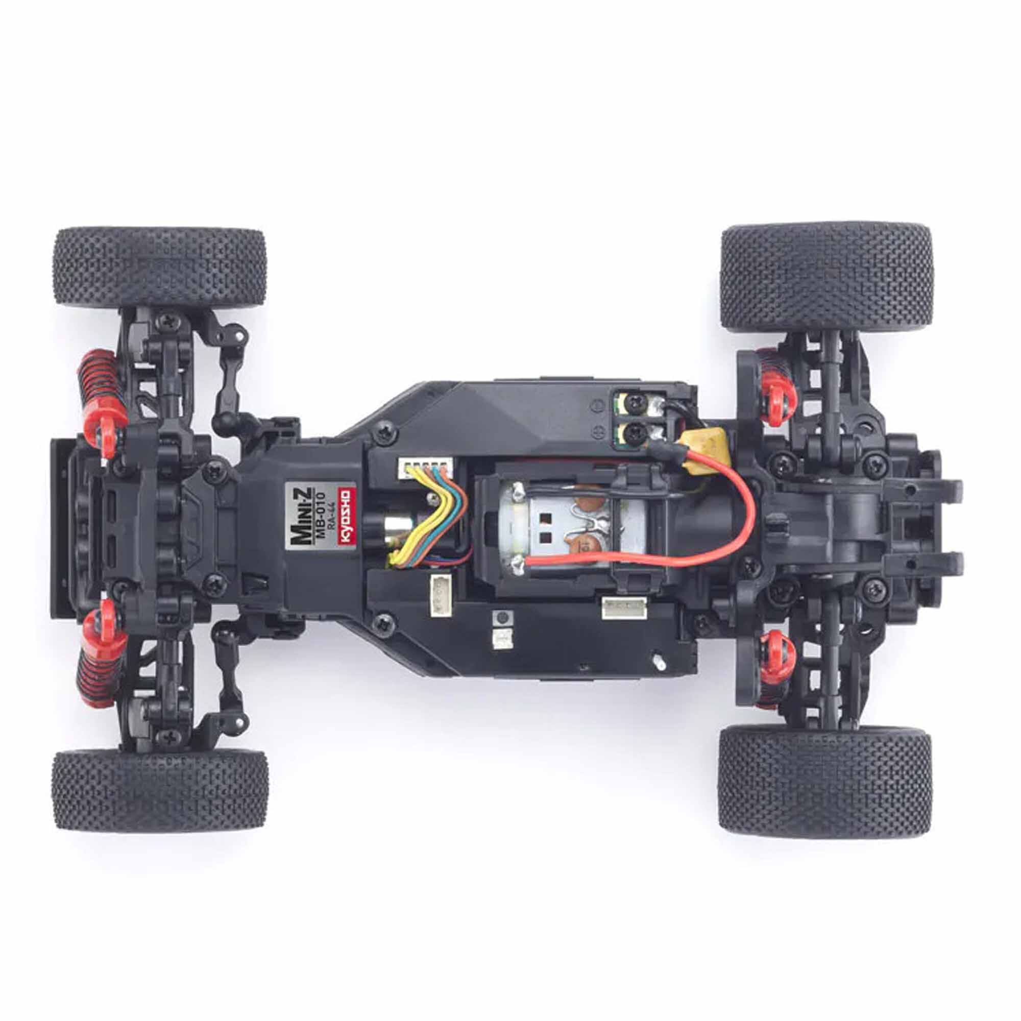 Kyosho 1/28 Inferno MP9 Mini-Z 4x4 Off-Road Buggy RTR, Blue/Yellow
