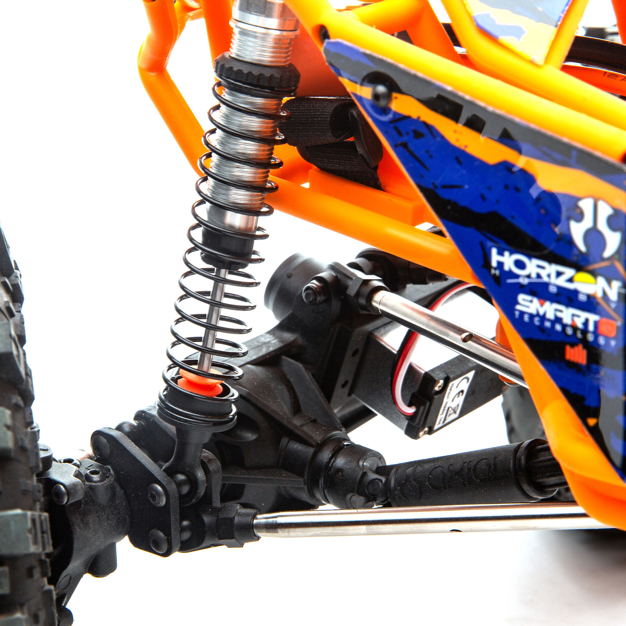 Axial 1/10 RBX10 Ryft 4X4 RTR Brushless Rock Bouncer, Orange