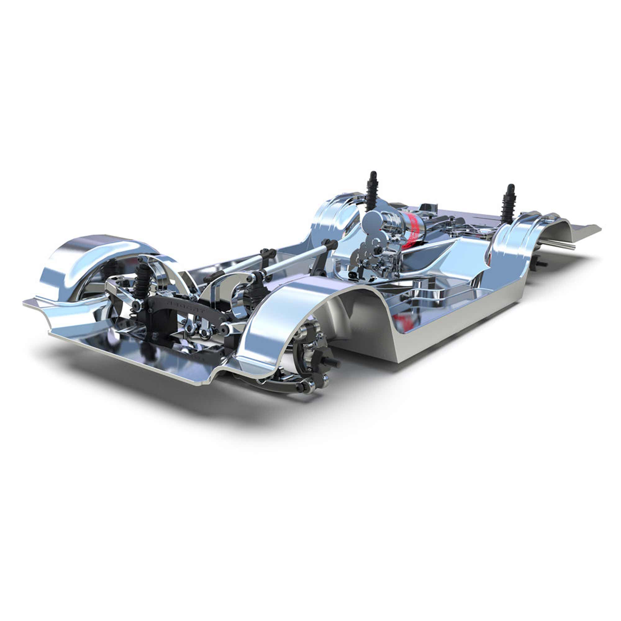 Redcat Racing 1/10 LRH285 Designers Show Lowrider Chassis Kit, Chrome