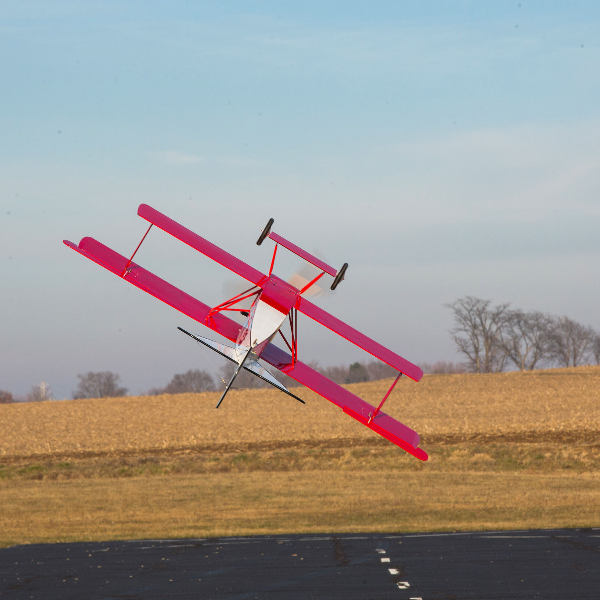 Hangar 9 Fokker D.VII 30-60cc ARF, 87"