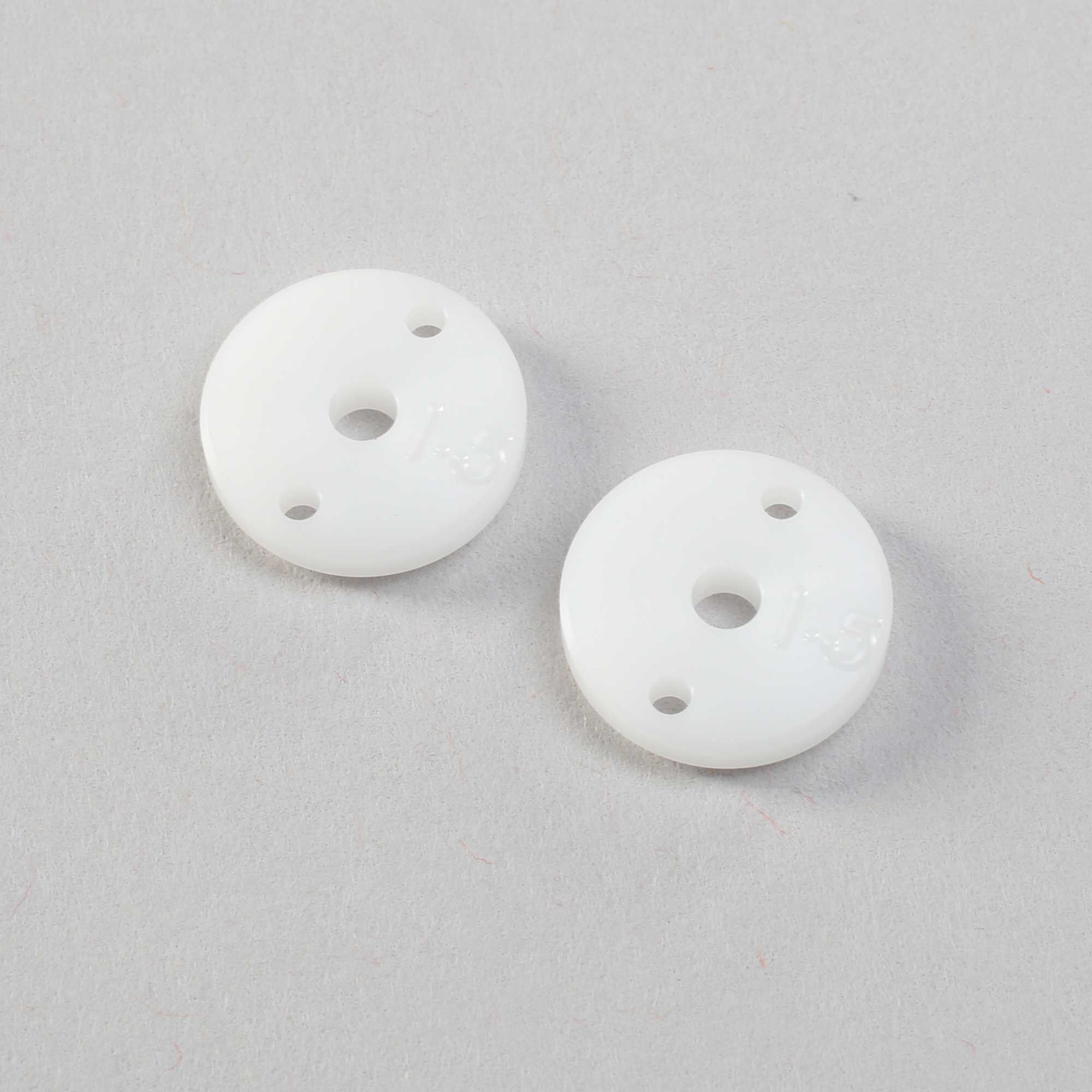 Team Losi Racing Machined Shock Pistons, Thin 2 x 1.5mm G3 (2)