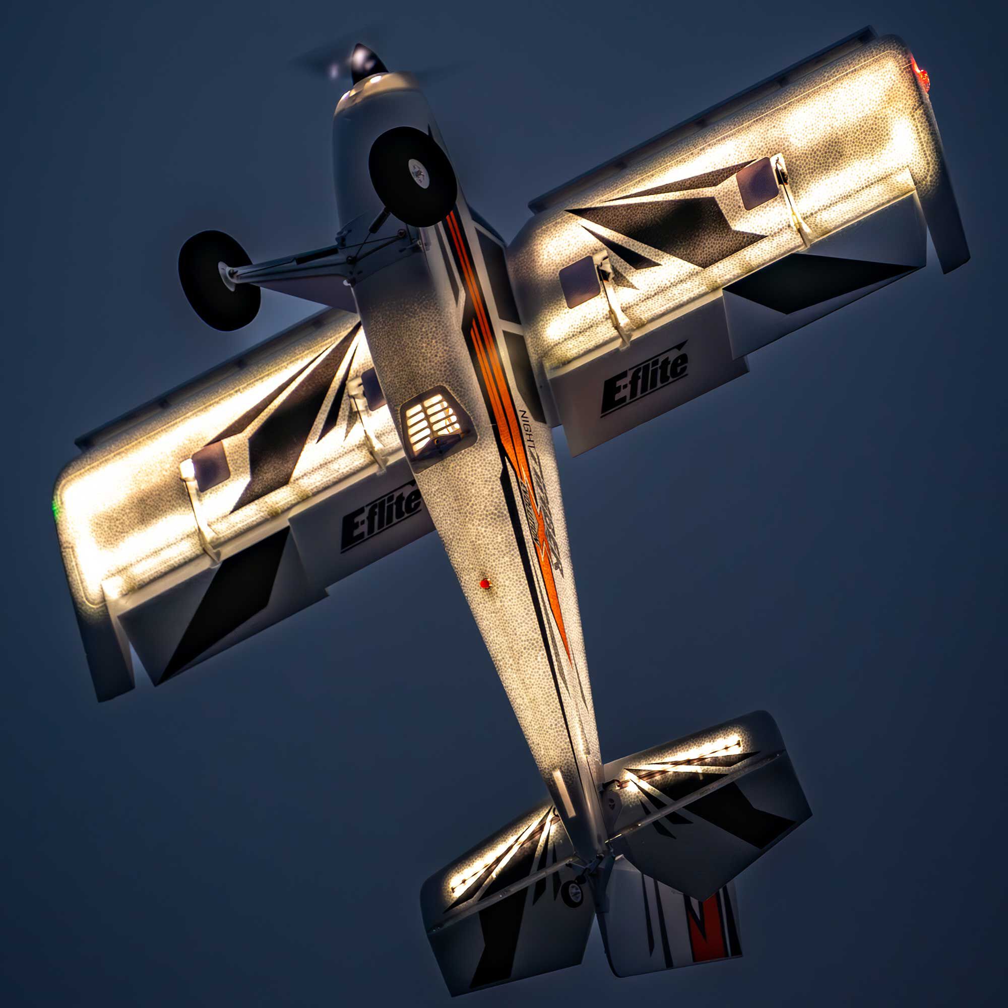 E-flite Night Timber X Evolution 1.2m BNF Basic with AS3X+ and SAFE Select