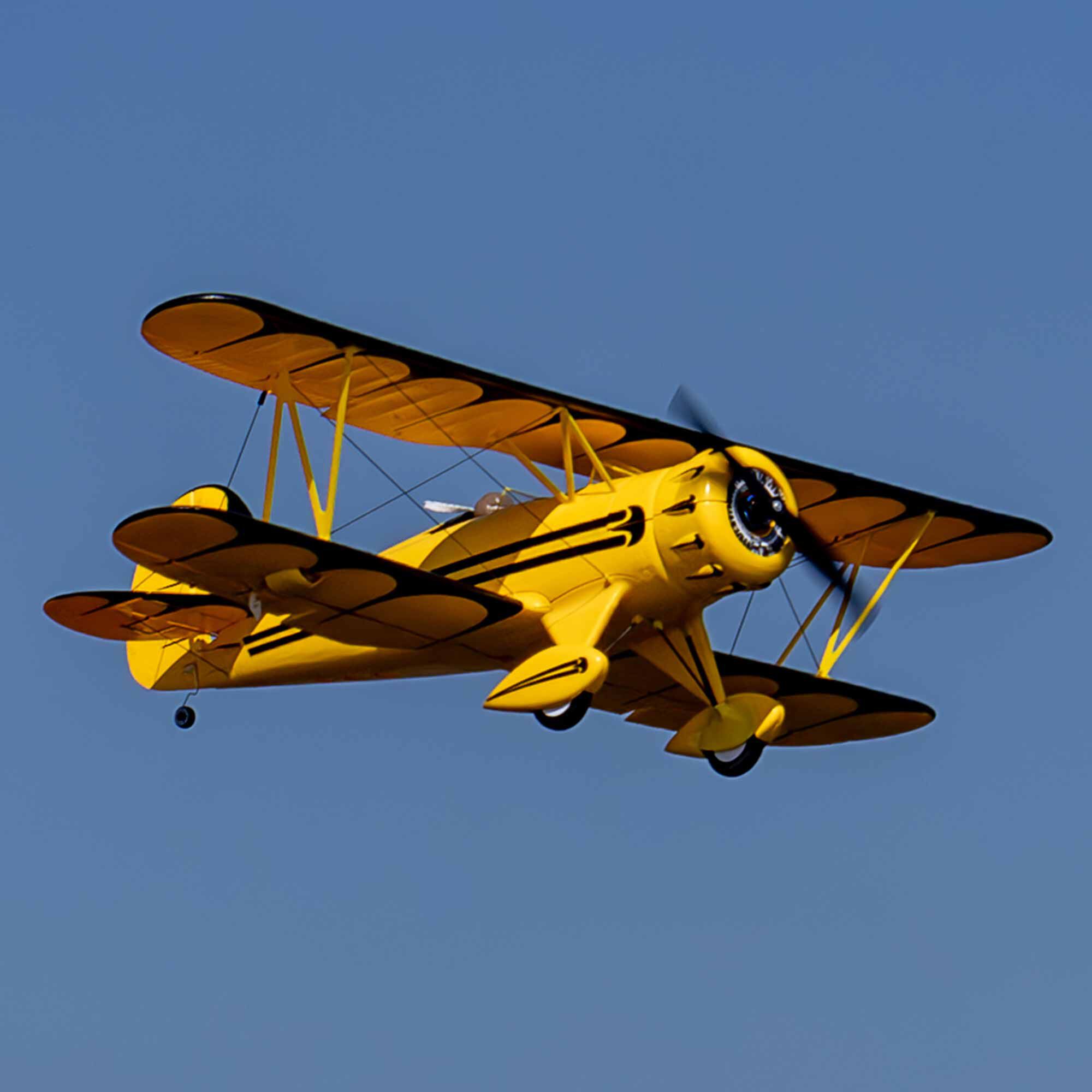 E-flite UMX WACO BNF Basic with AS3X and SAFE Select, Yellow