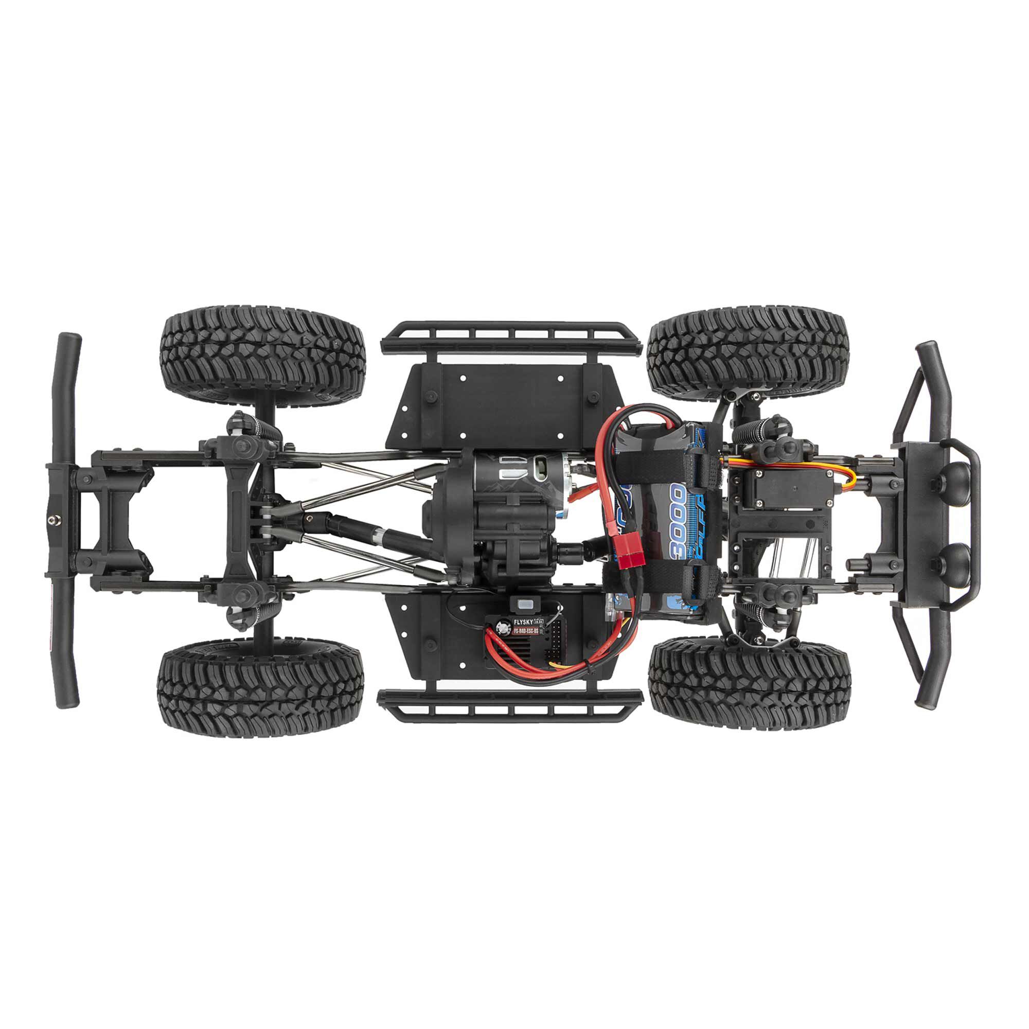 Team Associated 1/10 Enduro 4x4 Trail Truck, Bushido+ RTR, Blue, LiPo Combo