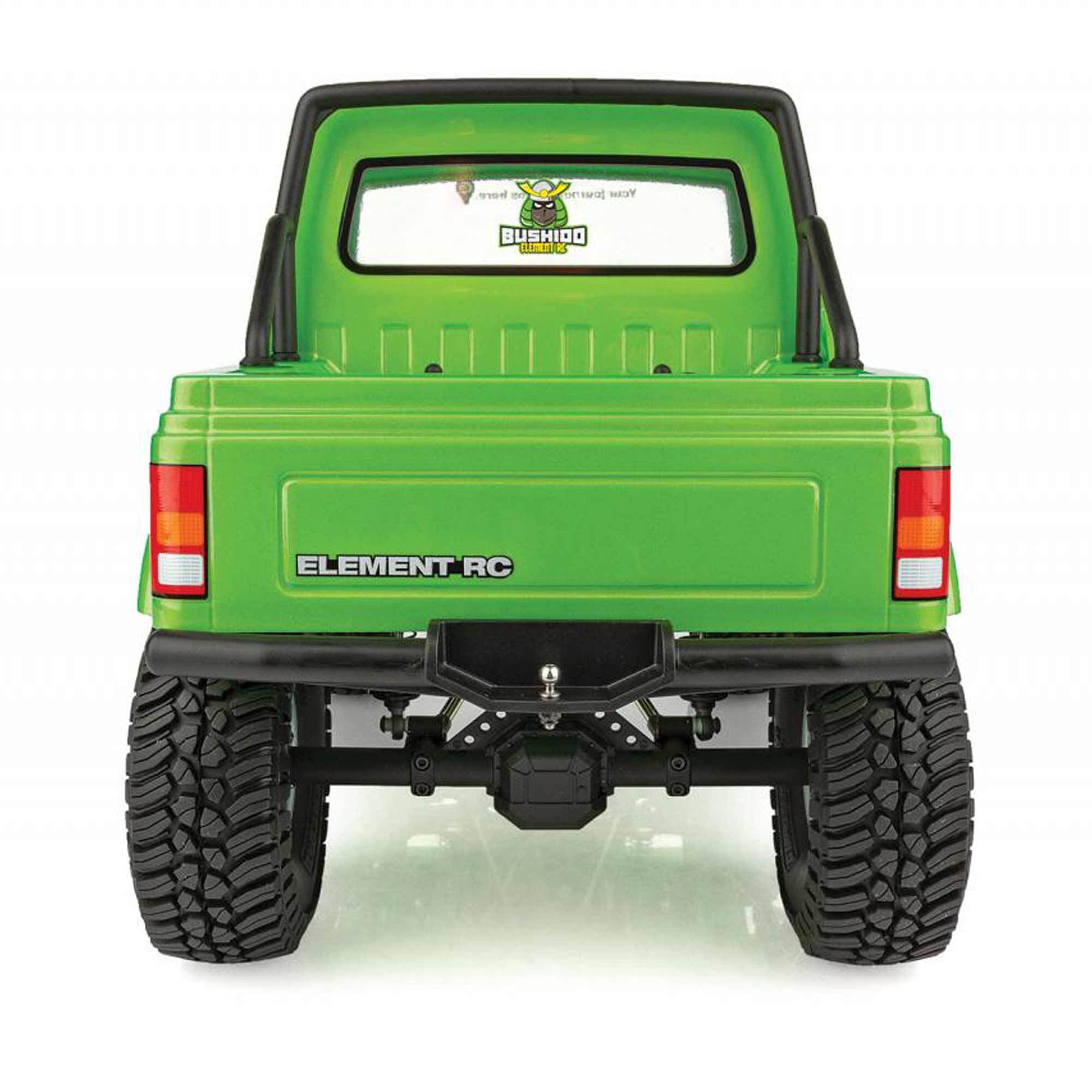 Team Associated Enduro Bushido Trail Truck RTR, Green, LiPo Combo
