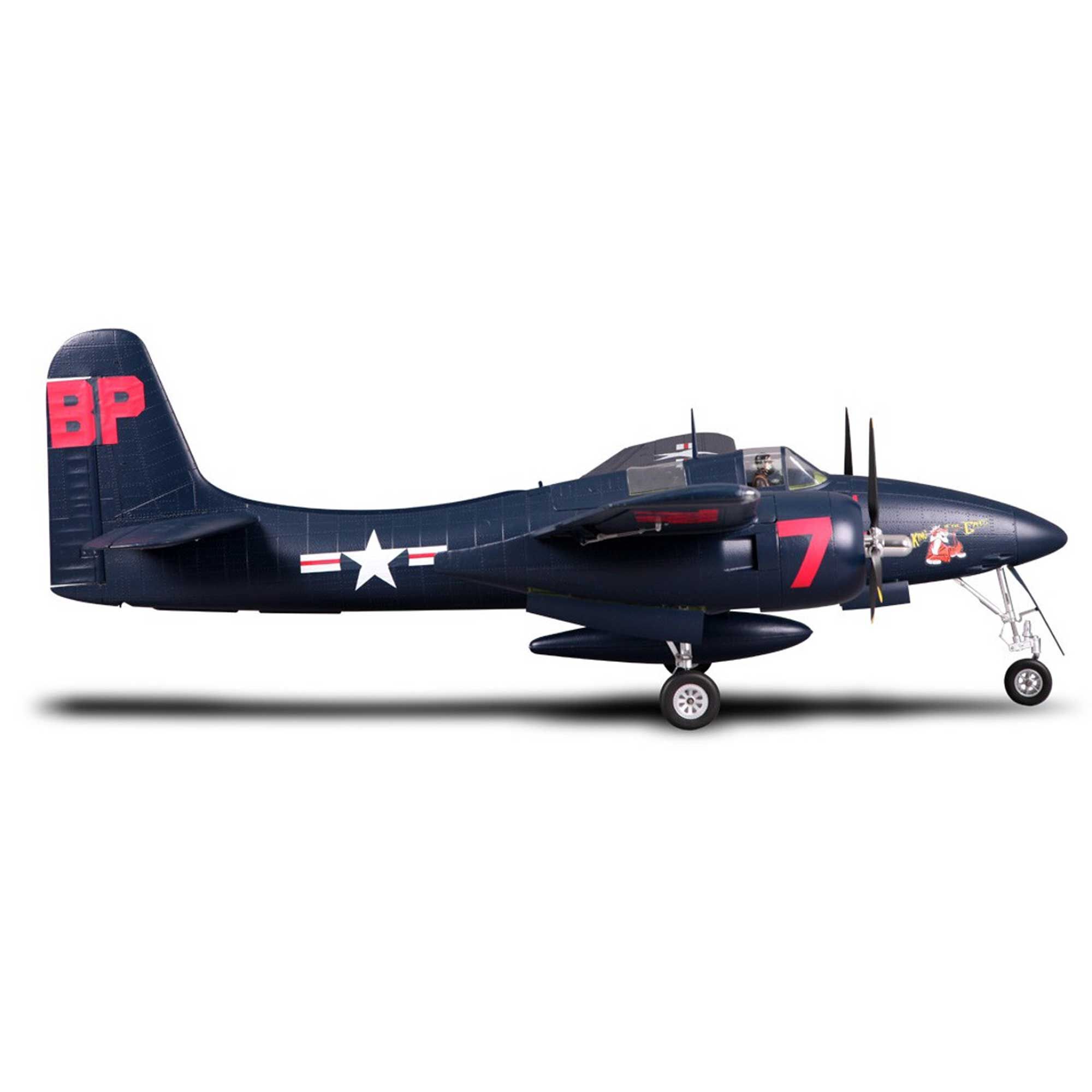 FMS F7F Tigercat 1700mm Blue PNP