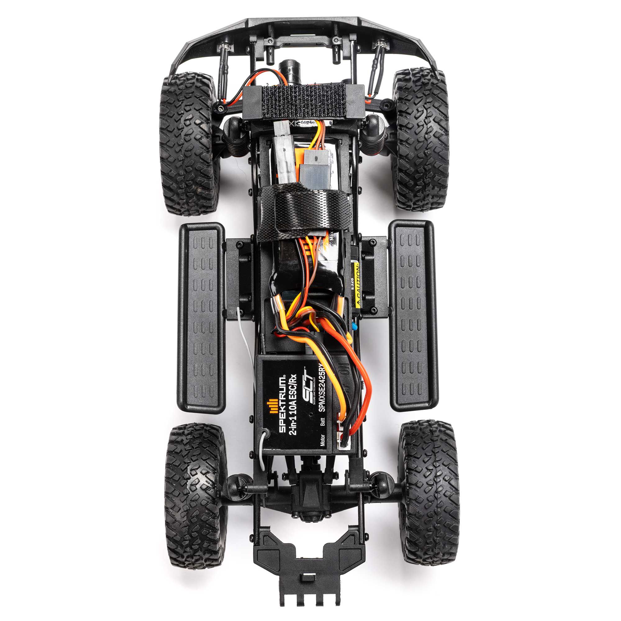 Axial 1/24 SCX24 Lexus GX 470 4X4 RTR Brushed Rock Crawler (Battery & Charger Included), White