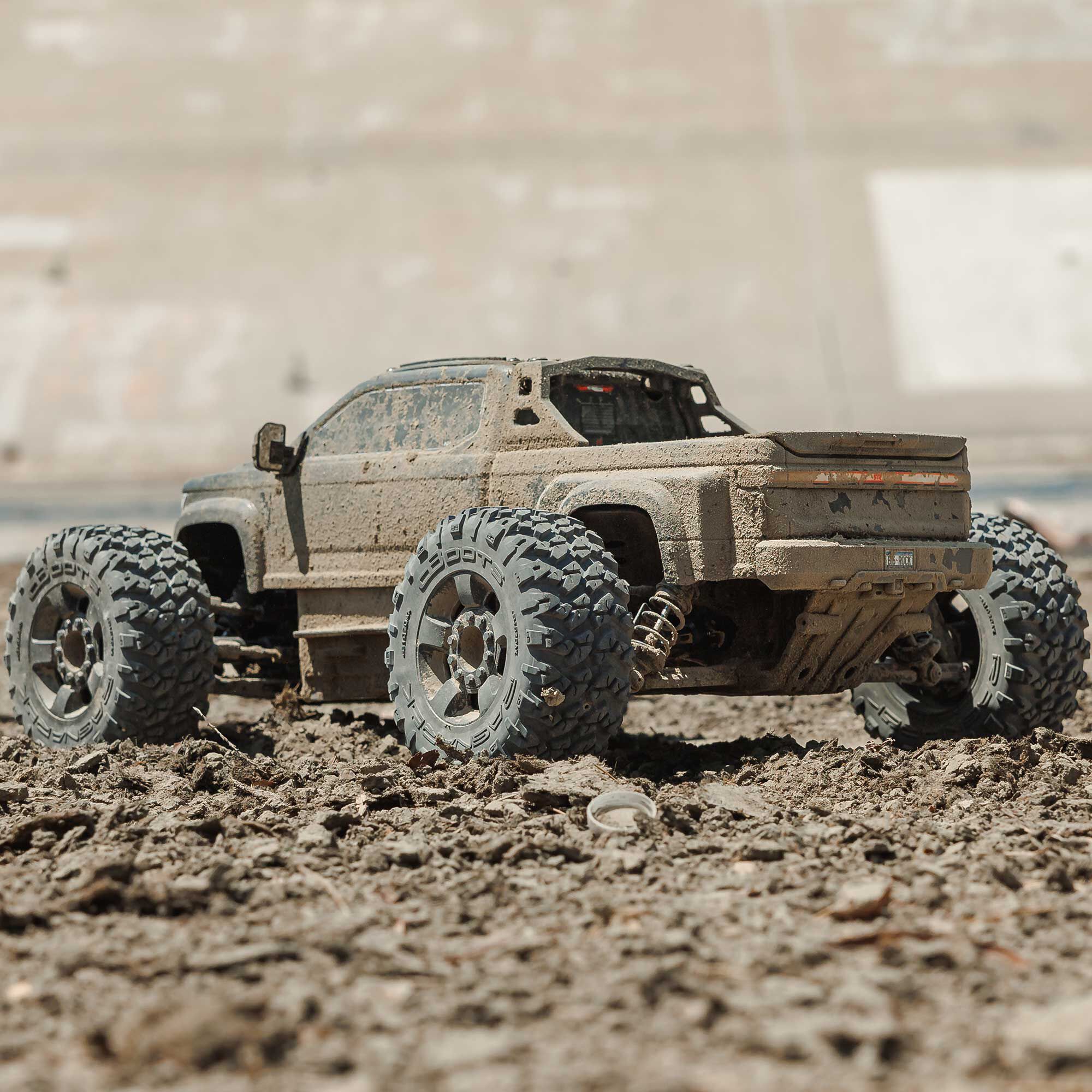 ARRMA 1/10 BIG ROCK 223S DSC 4X4 RTR Brushless Monster Truck, Black