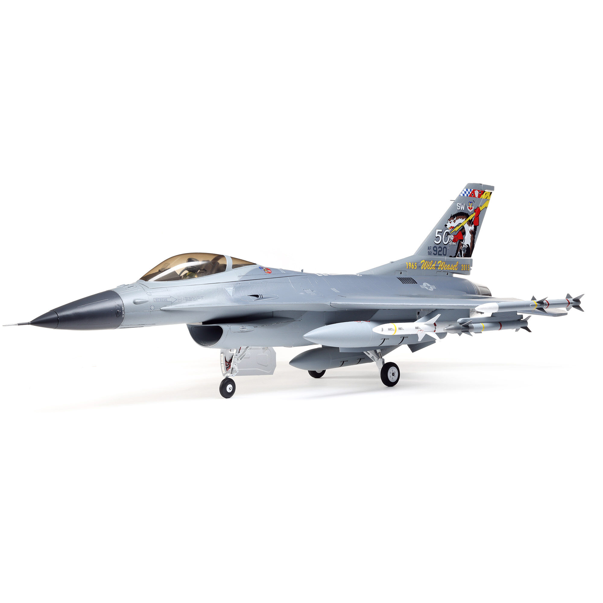 E-flite F-16 Falcon 80mm EDF Jet Smart BNF Basic with SAFE Select