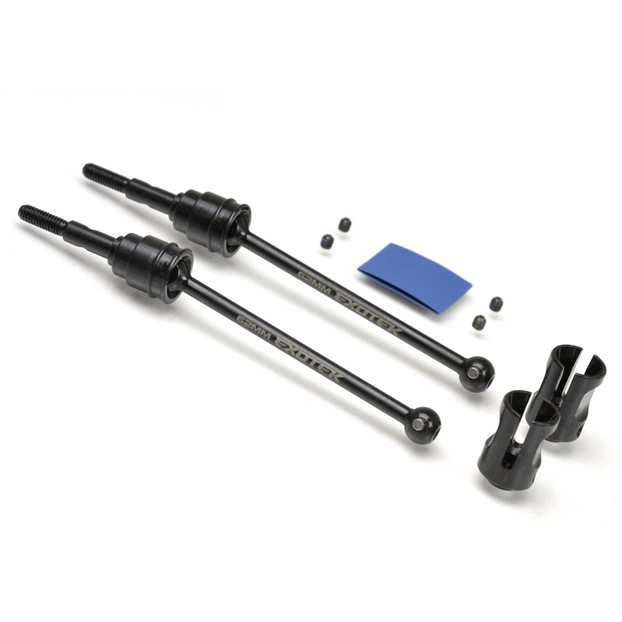 EXOTEK RACING LLC TRAXXAS 1/10 RALLY HD CVD SET, FRONT SET
