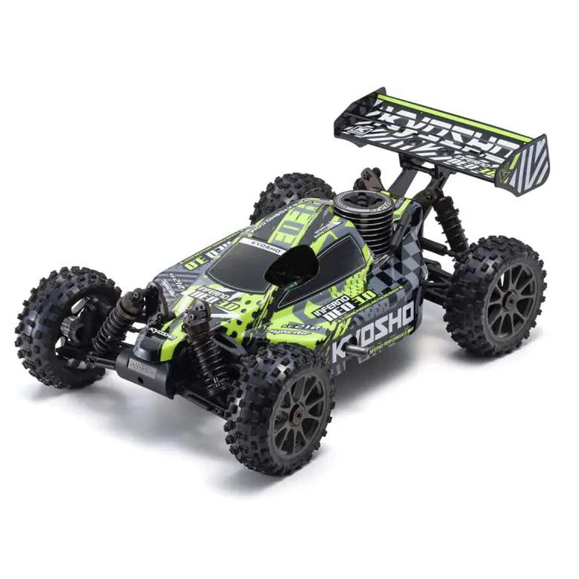 Kyosho 1/8 Inferno NEO 3.0 Nitro Buggy RTR, Yellow