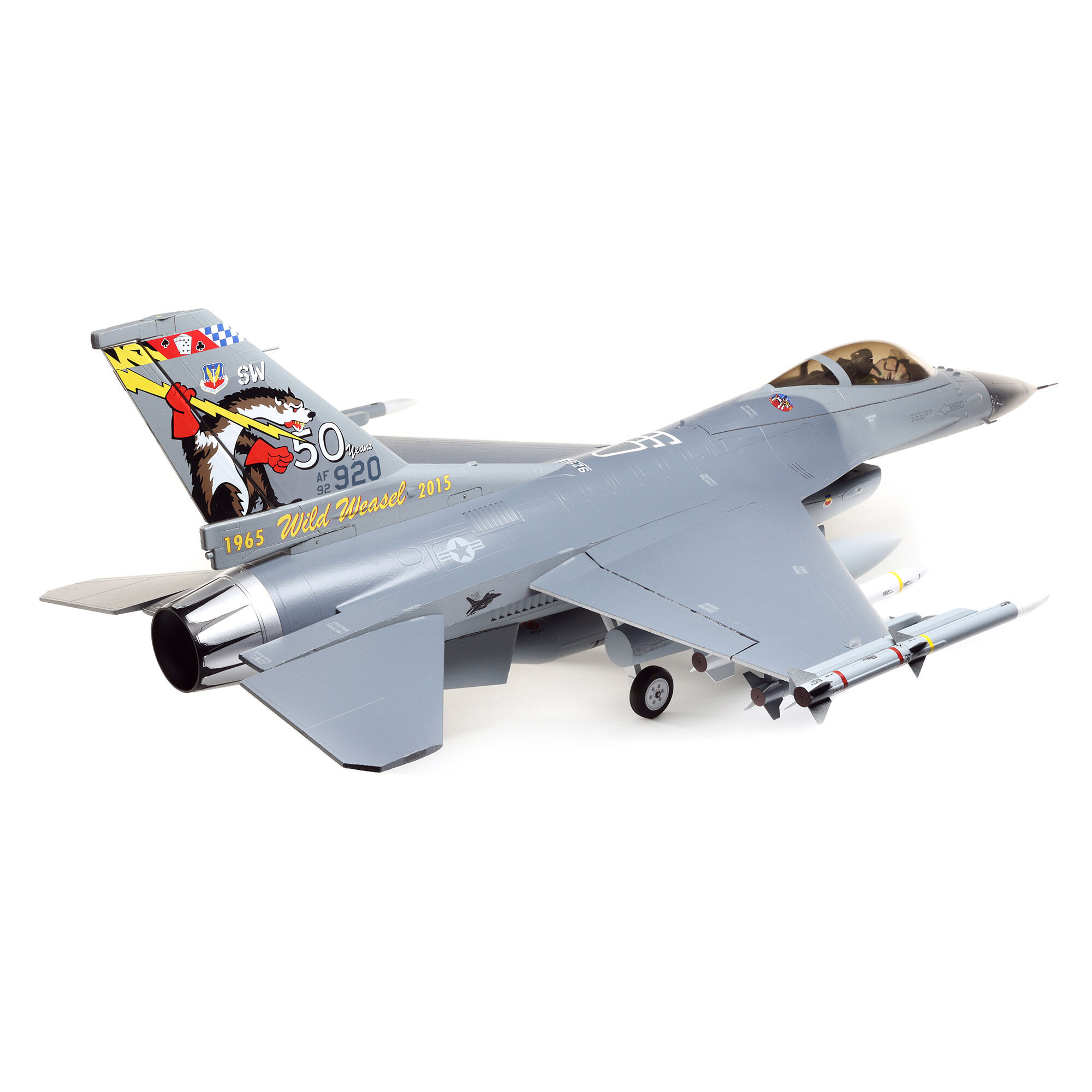 E-flite F-16 Falcon 80mm EDF Jet Smart BNF Basic with SAFE Select