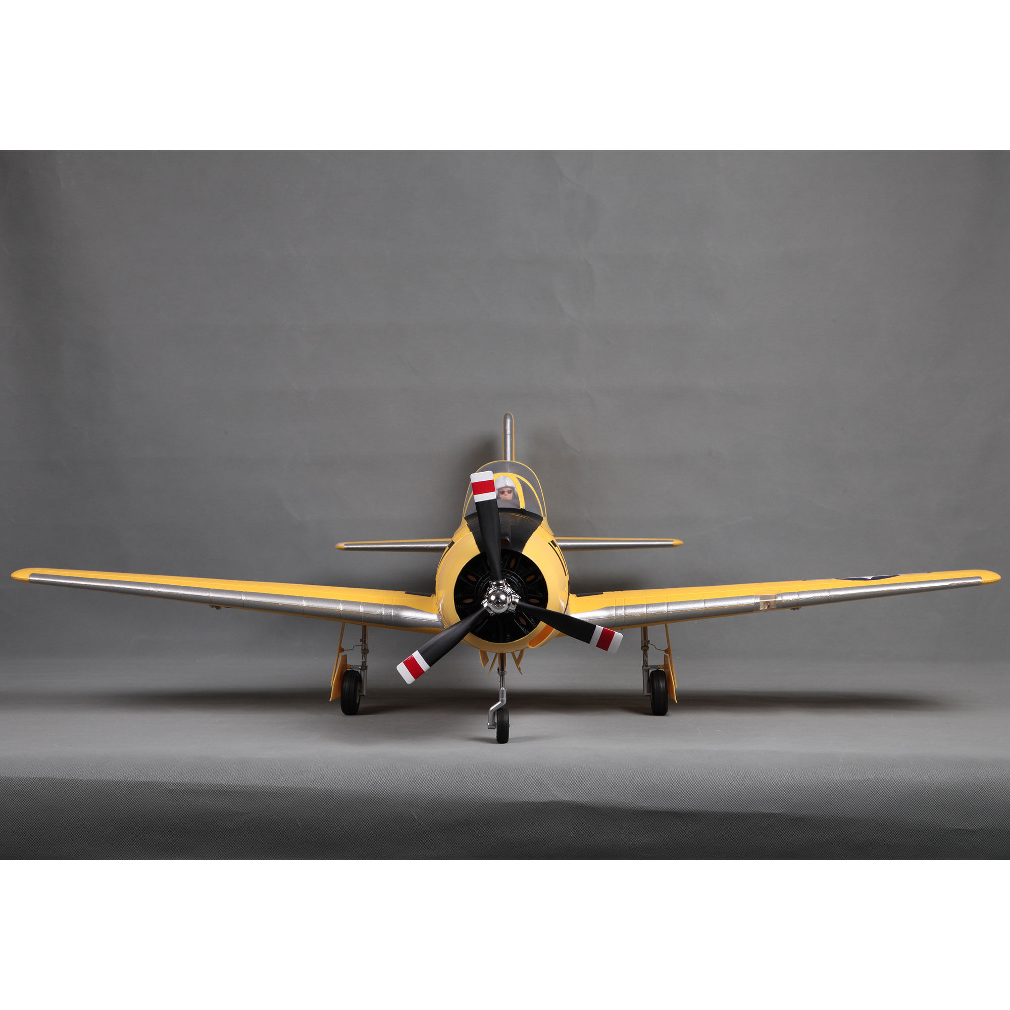 FMS T-28D Trojan V4 Yellow PNP, 1400mm