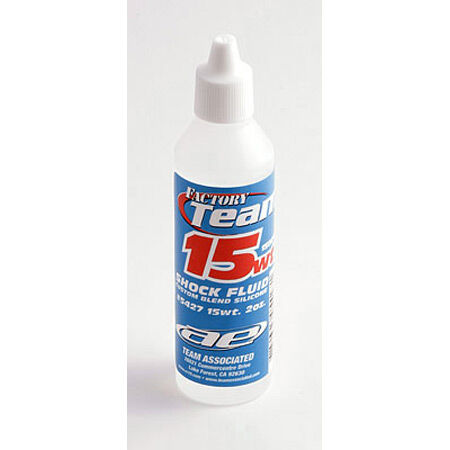 Team Associated Factory Team Silicone Shock Fluid, 15Wt (150 cSt) 2oz