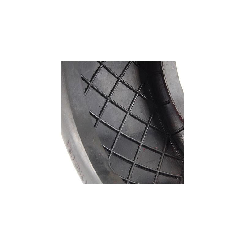 AKA PRODUCTS, INC. 1/8 EVO Impact Super Soft Long Wear Pre-Mounted Tires, White Wheels (2): Truggy