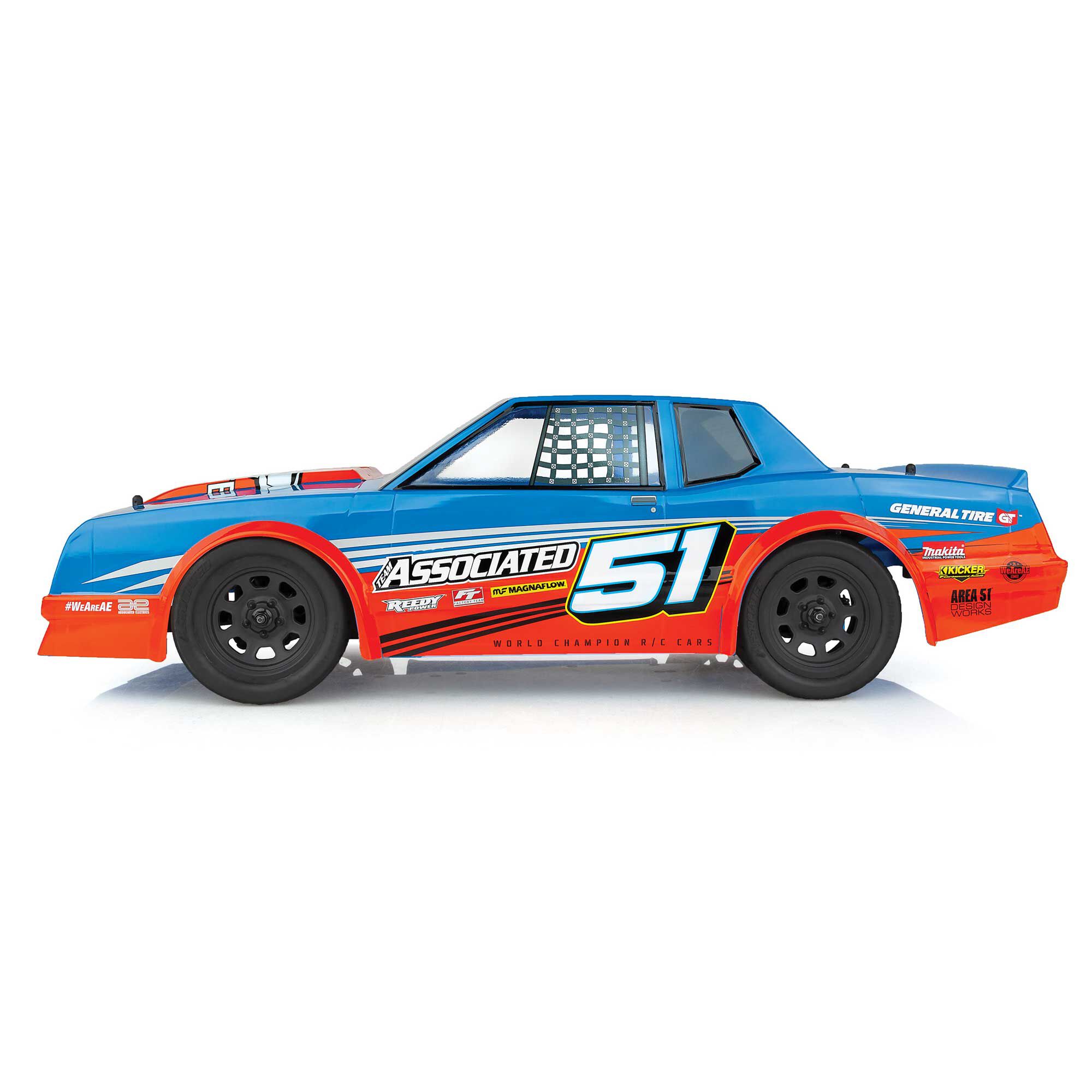 Team Associated 1/10 SR10M 2WD Dirt Oval RTR LiPo Combo, Blue