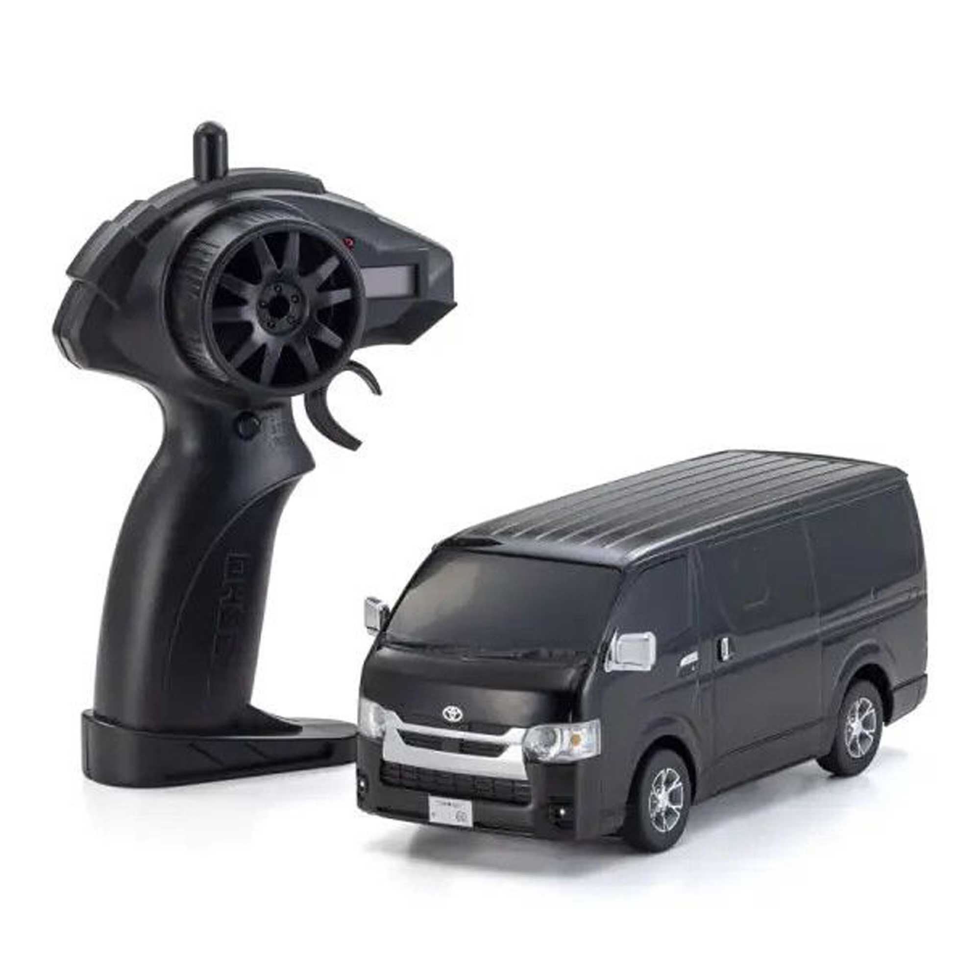 Kyosho 1/28 Hi-Ace Super GL 2WD On-Road First Mini-Z RTR, Black