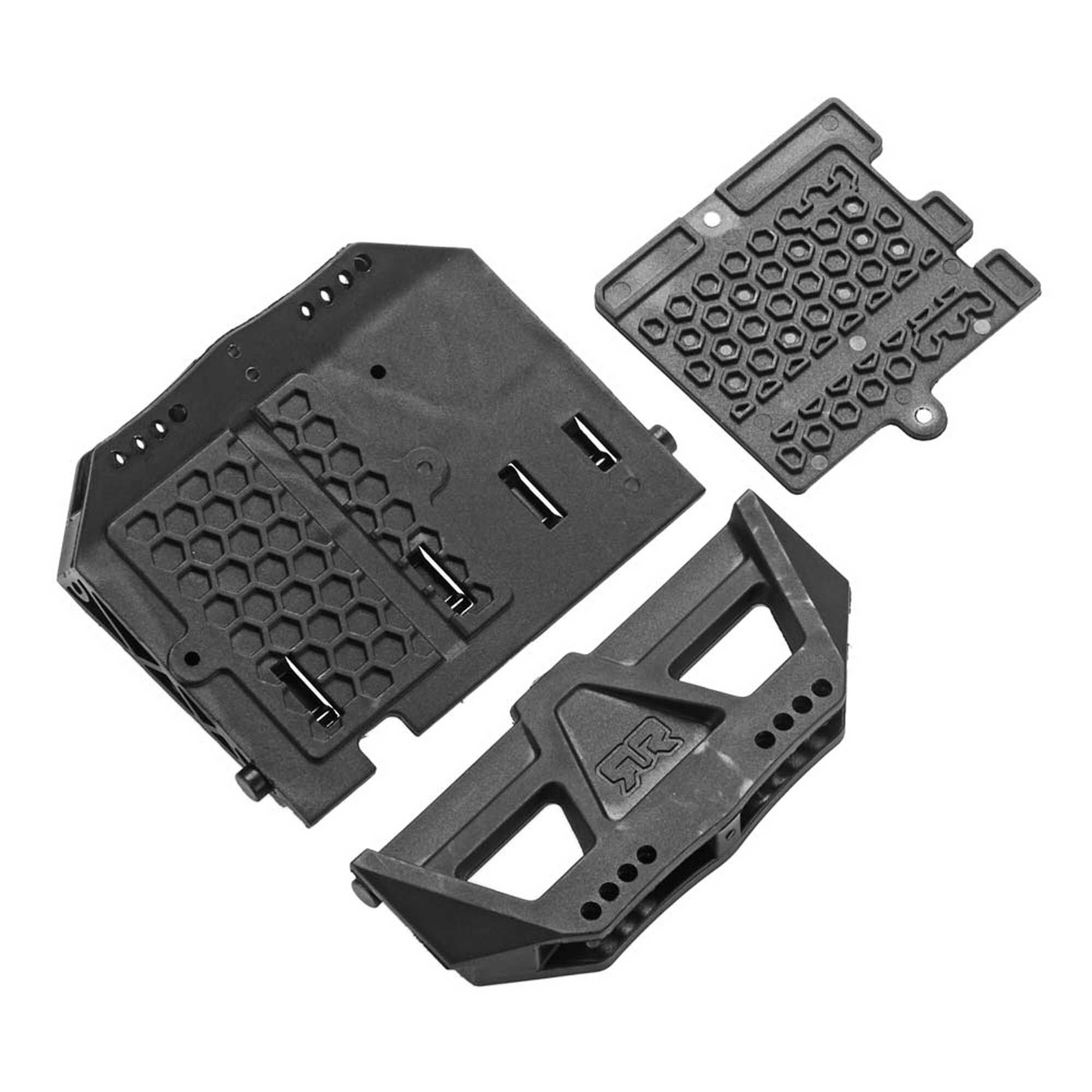 ARRMA Shock Mount Radio Tray Front Rear: Nero