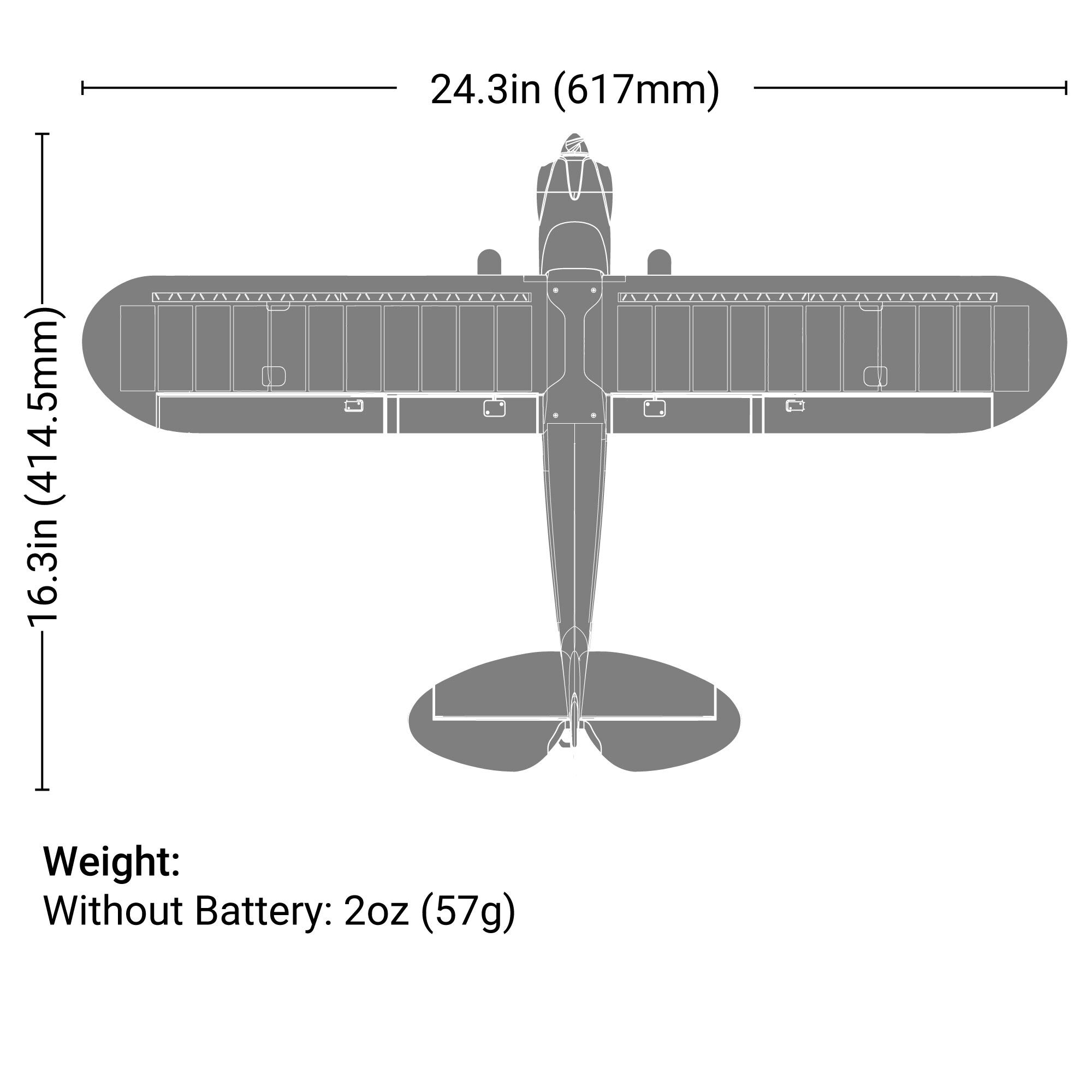 HobbyZone Sport Cub S 2 BNF Basic with SAFE