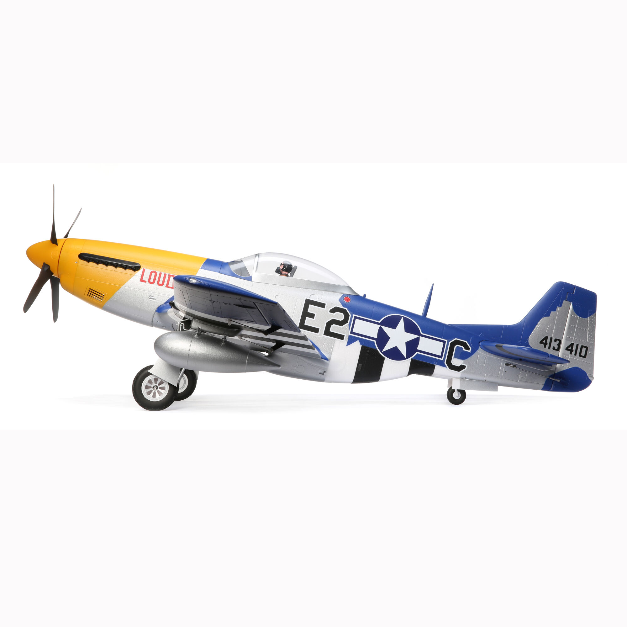E-flite P-51D Mustang 1.5m BNF Basic Combo