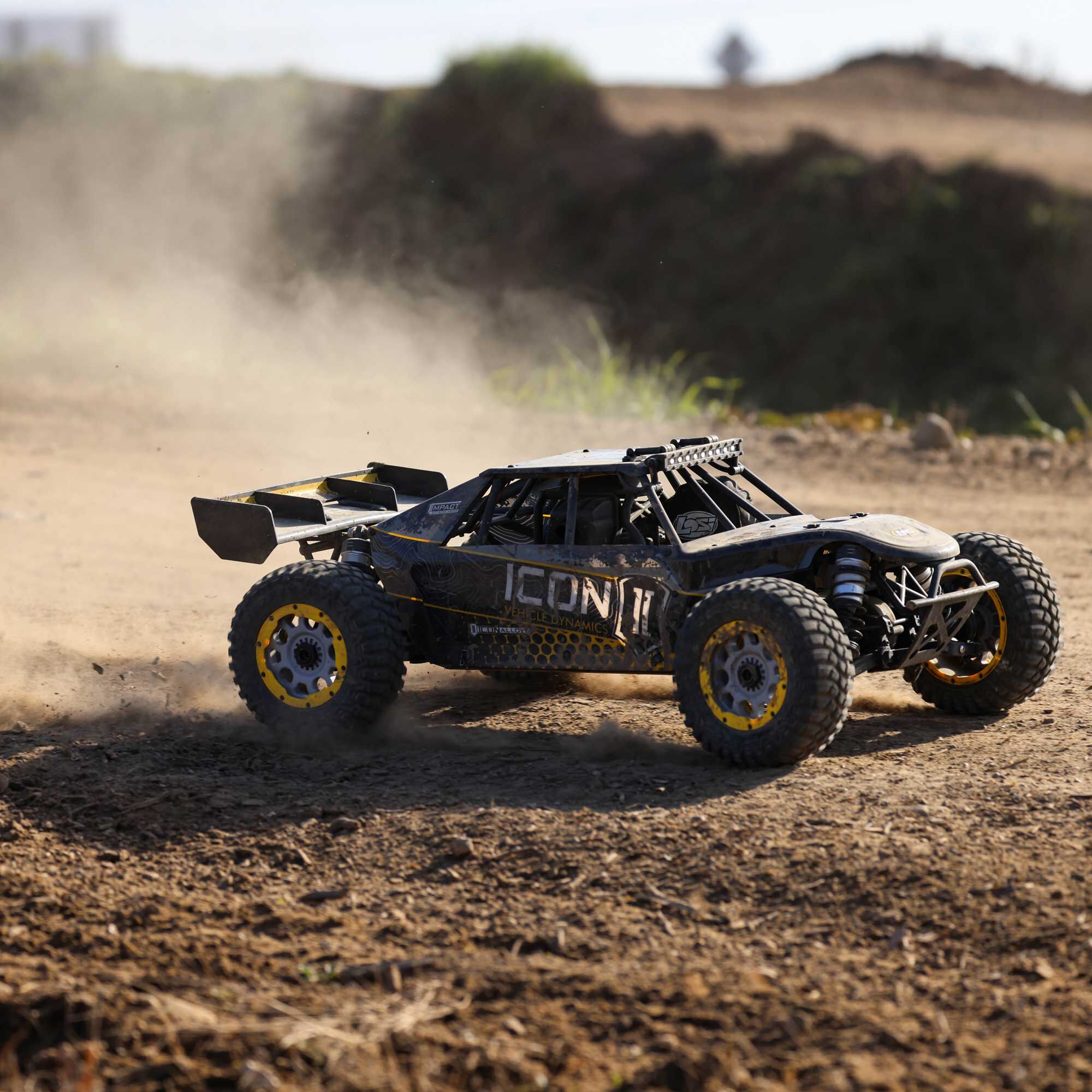 Losi 1/5 DBXL 2.0 Icon 4X4 RTR Gas Desert Buggy, Black