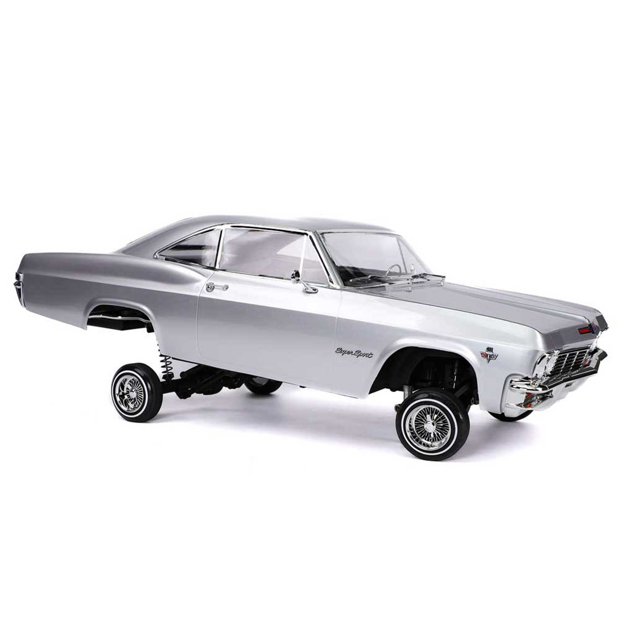 Redcat Racing 1/10 SixtyFive Chevy Impala SS 2WD Hopping Lowrider RTR, Silver