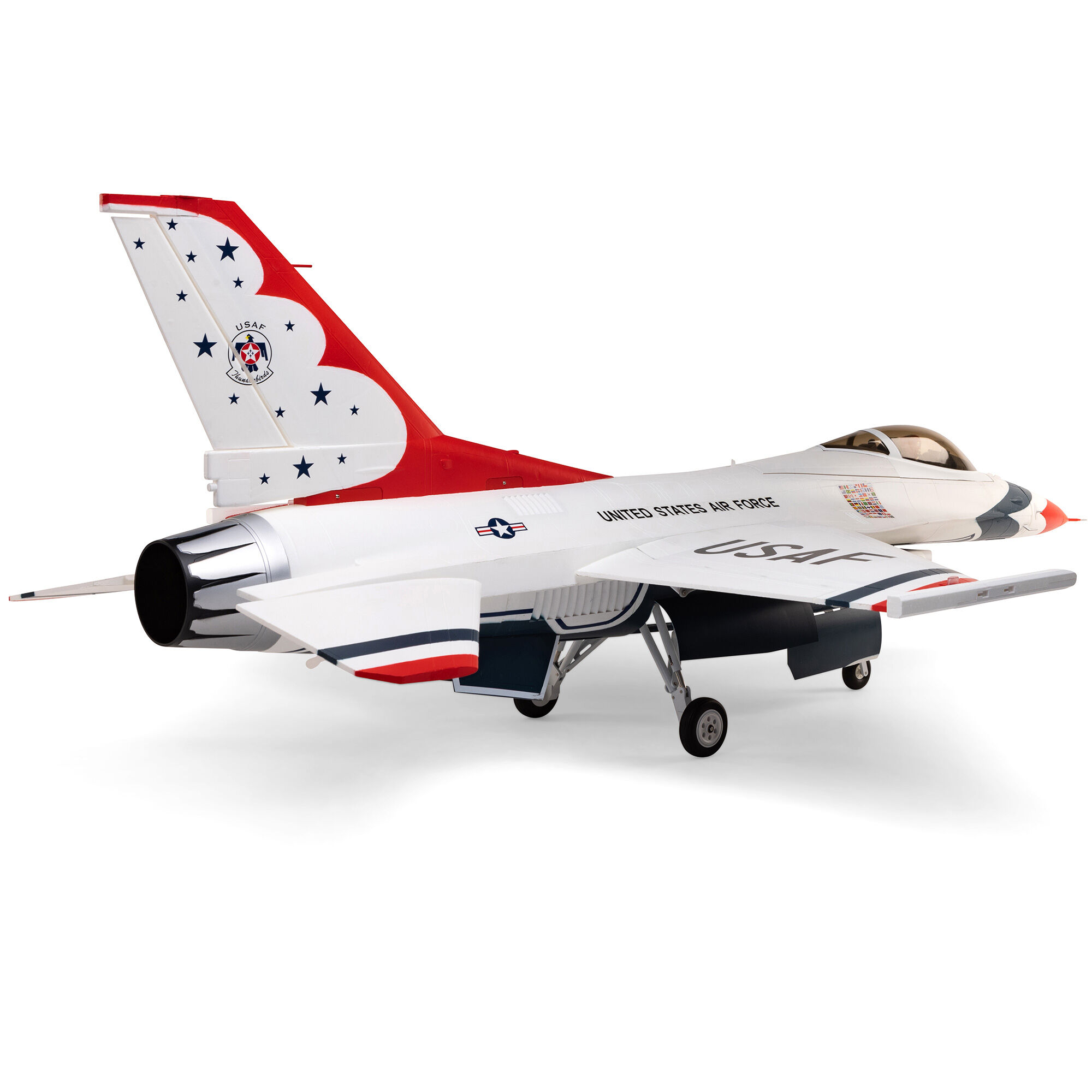 E-flite F-16 Thunderbirds 80mm EDF BNF Basic with AS3X and SAFE Select