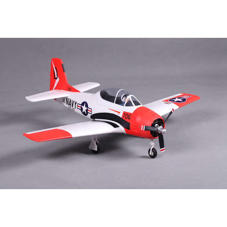 FMS T-28 V2 Red PNP 800mm