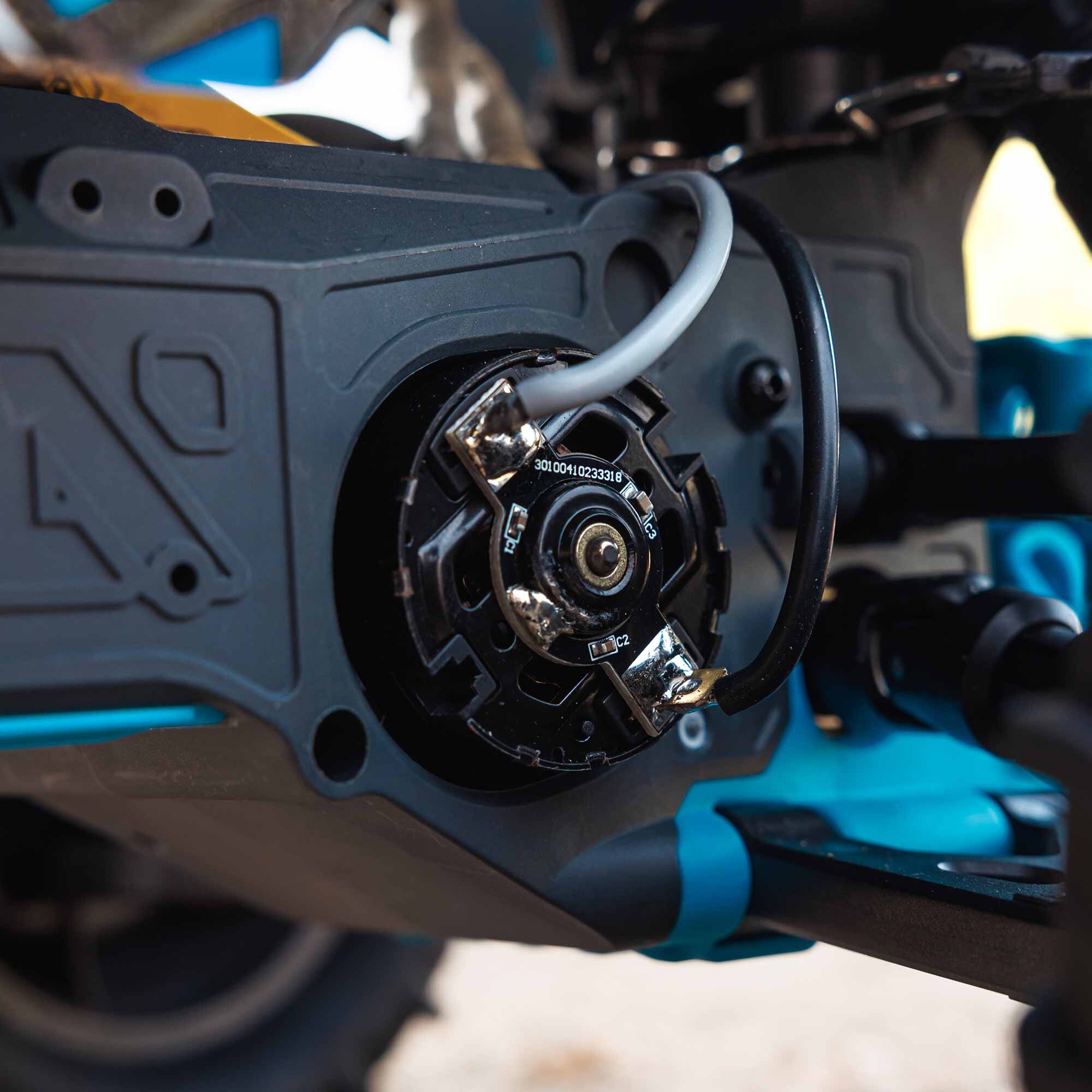 ARRMA 1/10 GORGON 2WD RTR Brushed Monster Truck, Blue