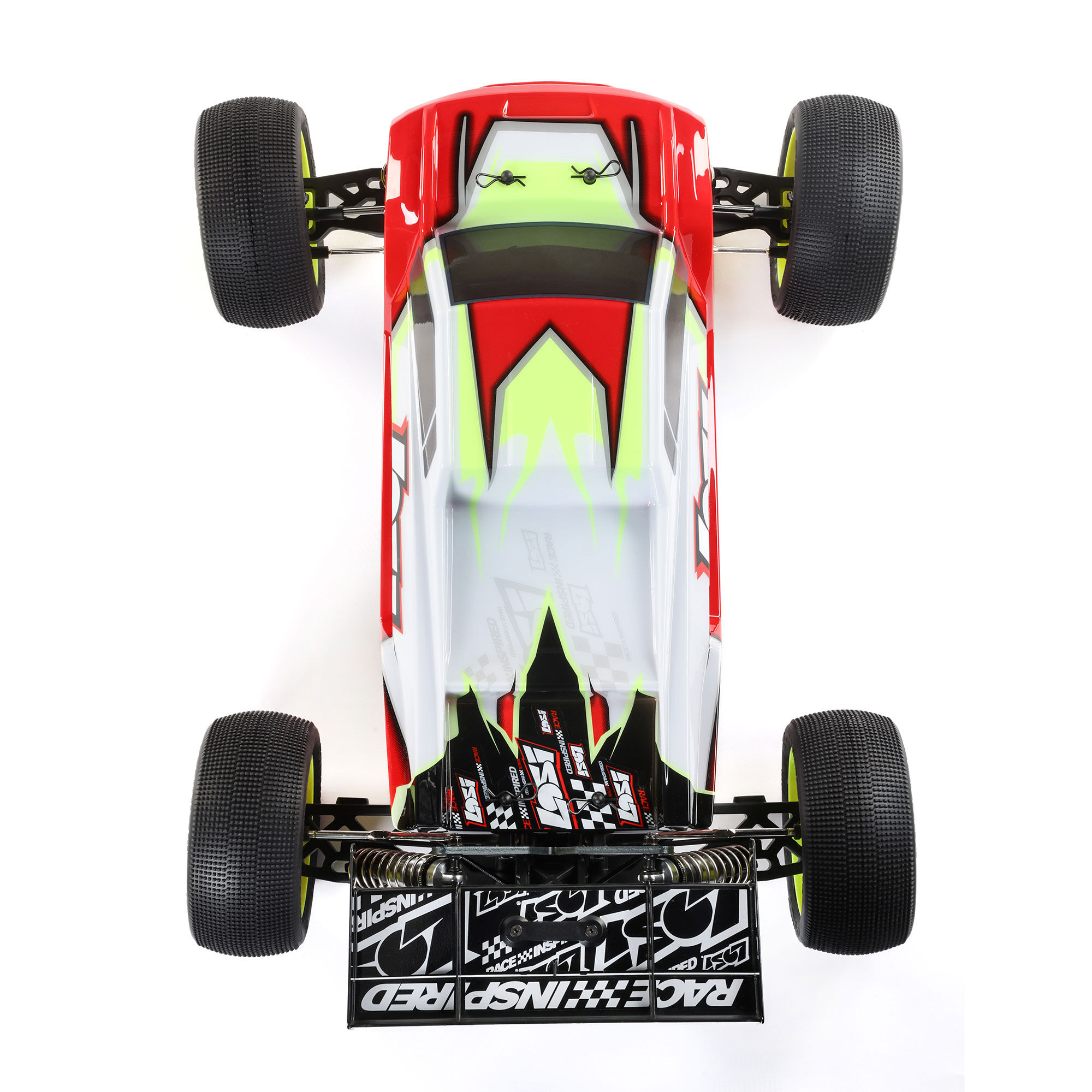 Losi 1/8 8IGHT-XTE 4S 4X4 RTR Brushless Race Truggy, Clear